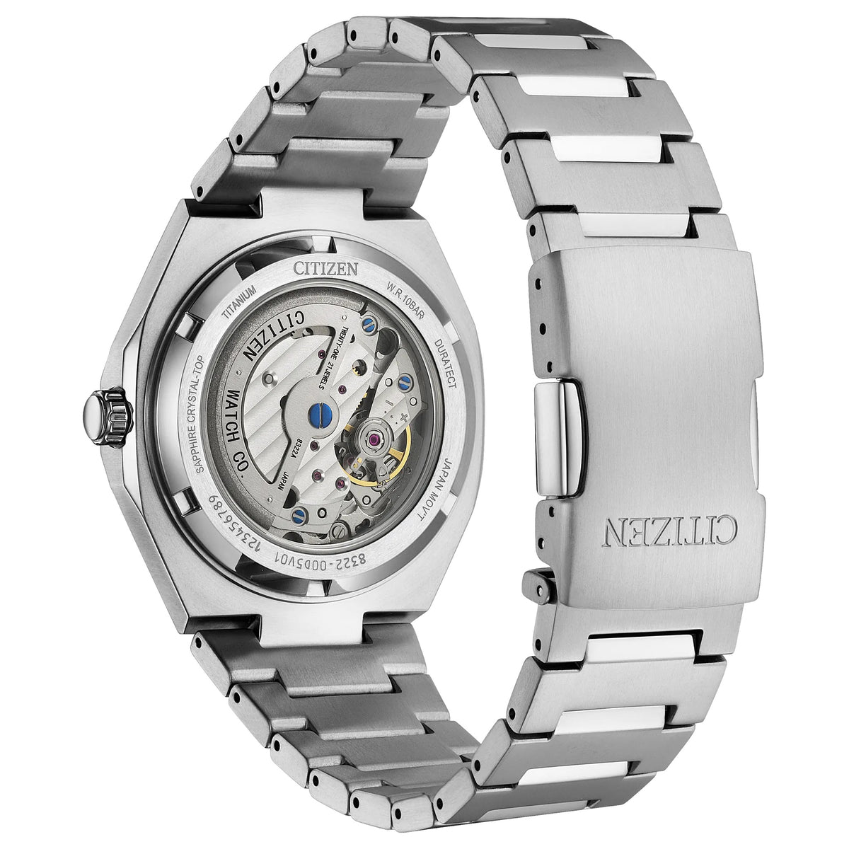 Citizen Herrenuhr NK5020-58X Automatik 40,5 mm Super Titanium Grün