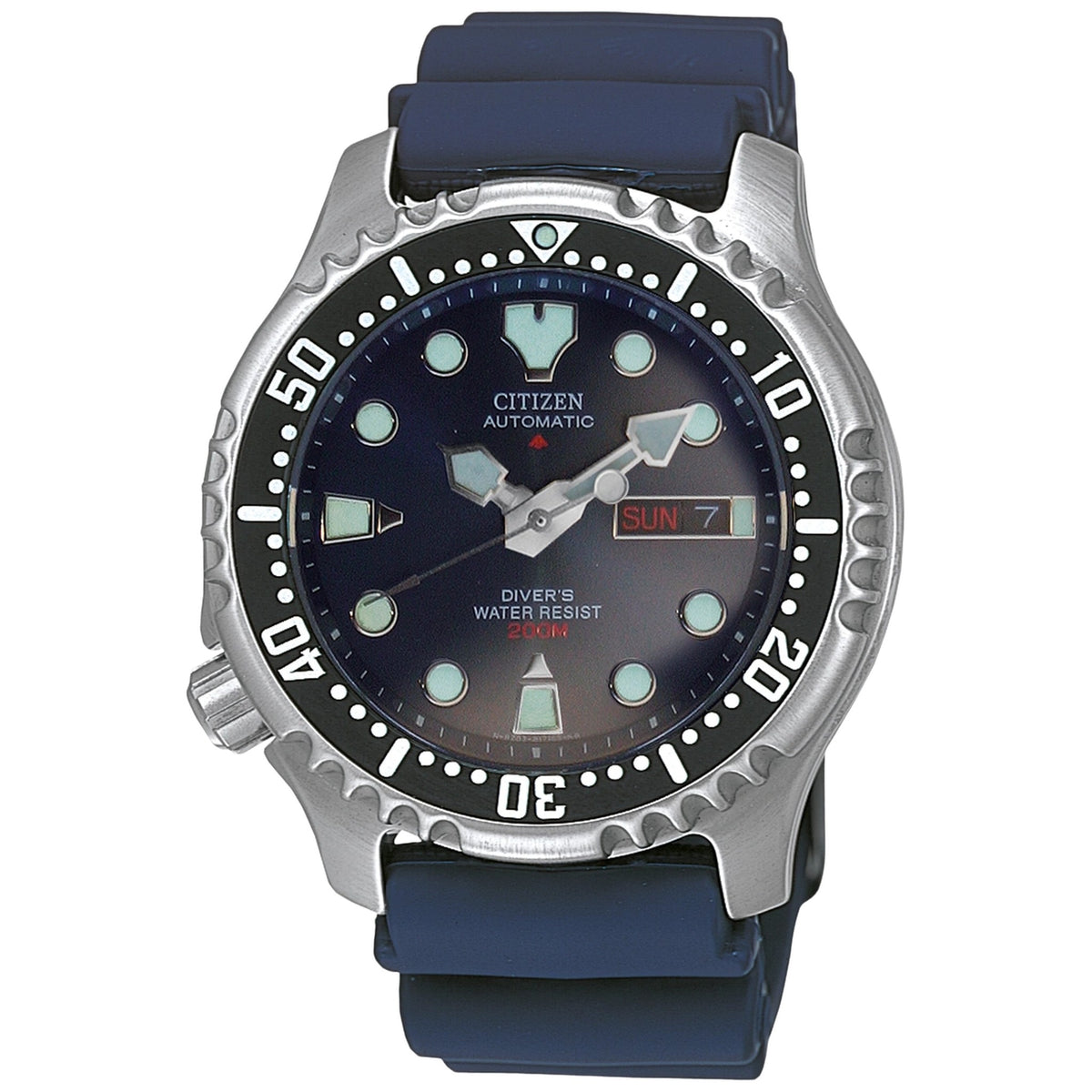 Montre Citizen NY0040-17LC Automatique 42mm Bleu Homme