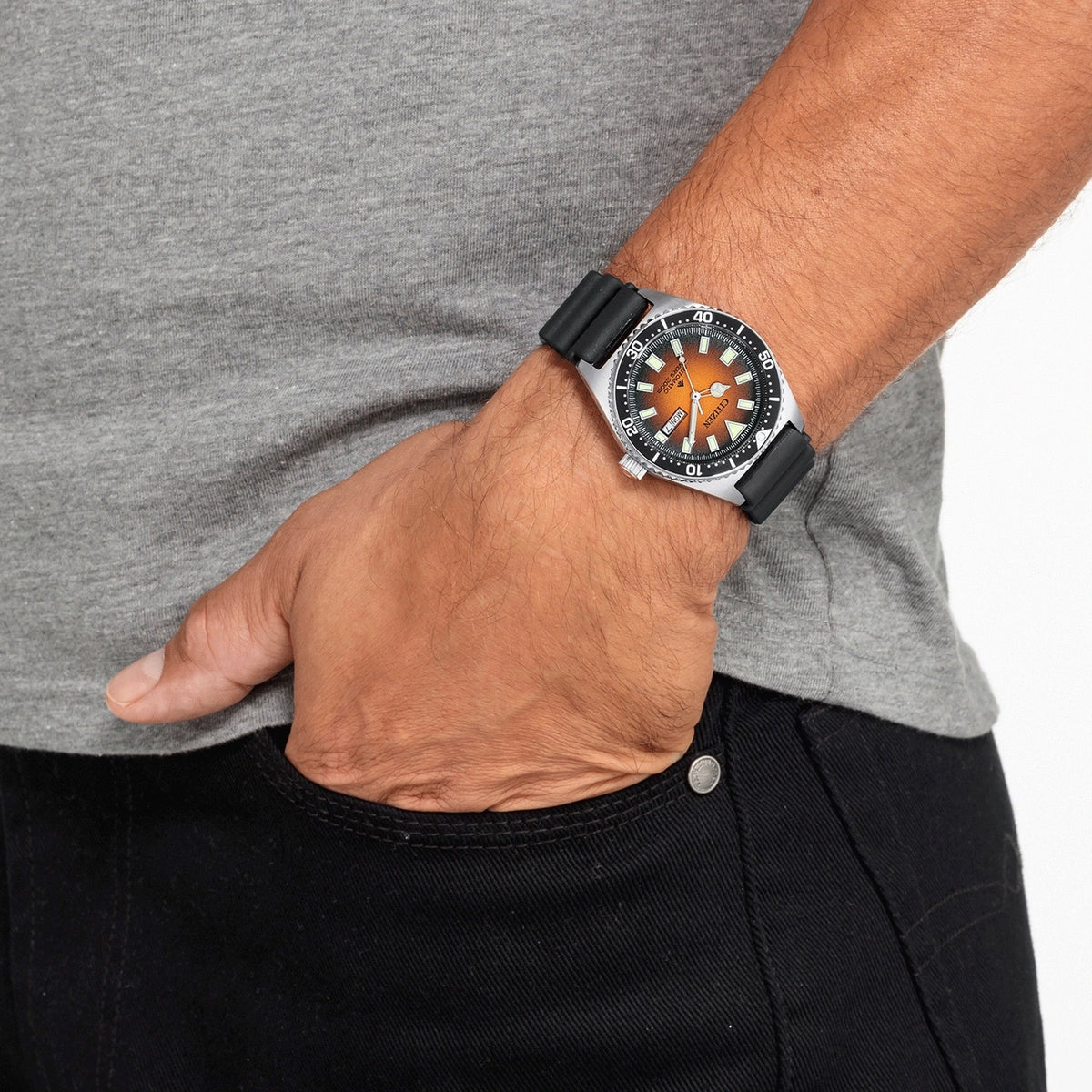 Montre Citizen NY0120-01Z Promaster Automatique Orange