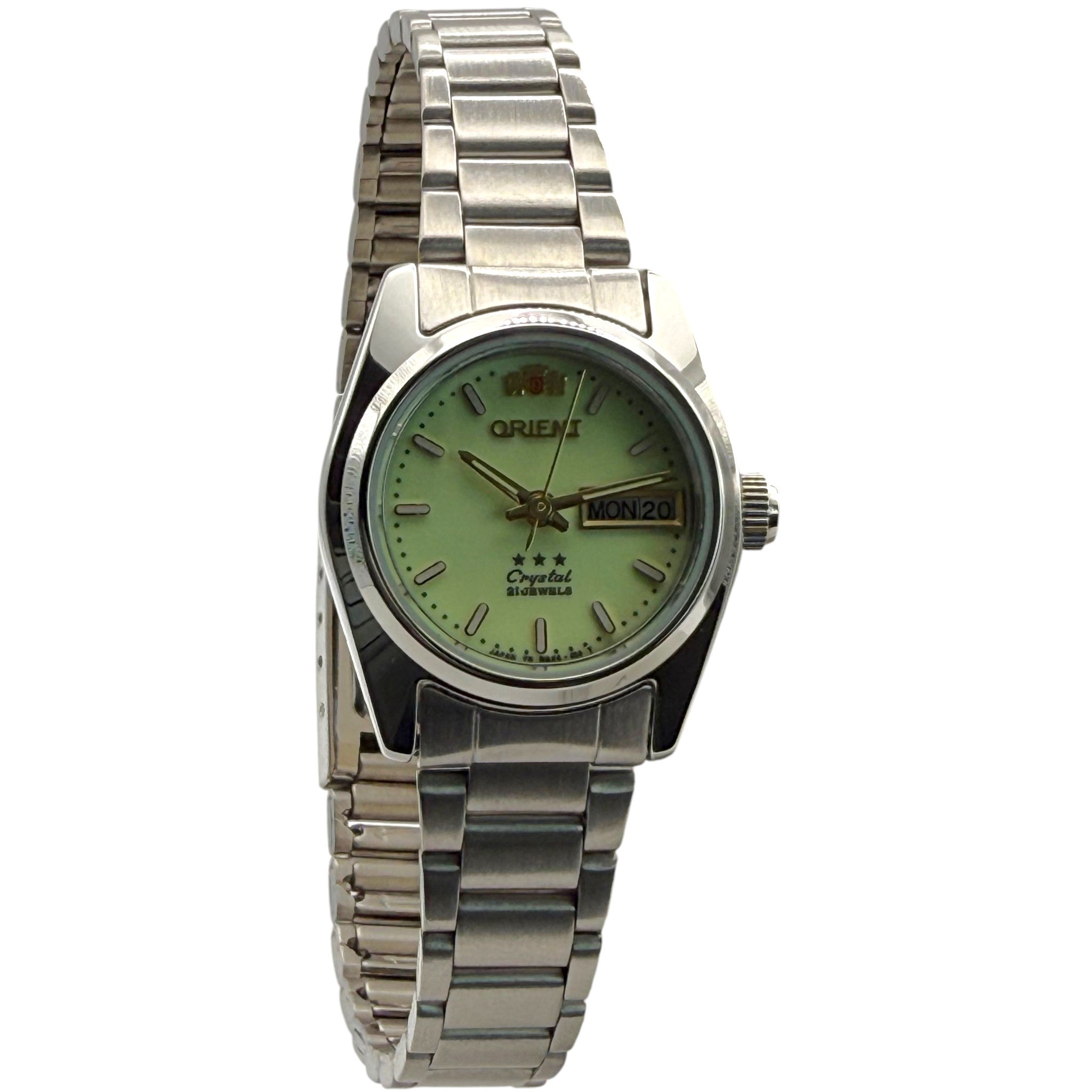 Orient 3 Star Women's Watch BNQ0A00SR8 Automatic Green