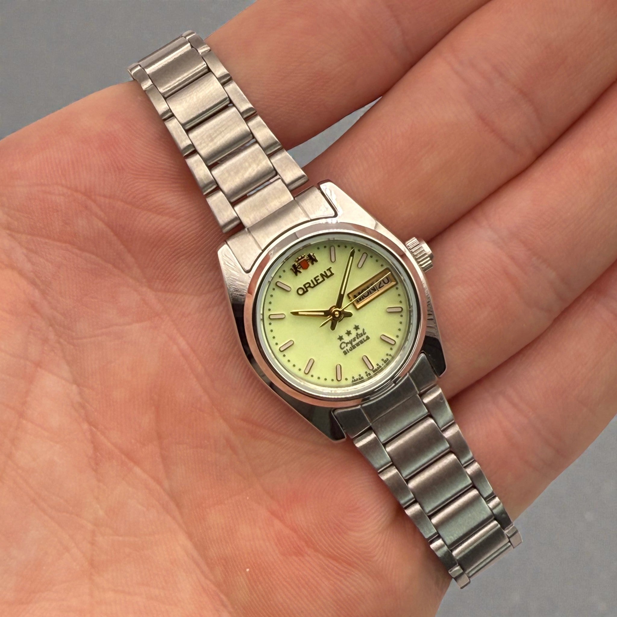 Orient 3 Star Women's Watch BNQ0A00SR8 Automatic Green