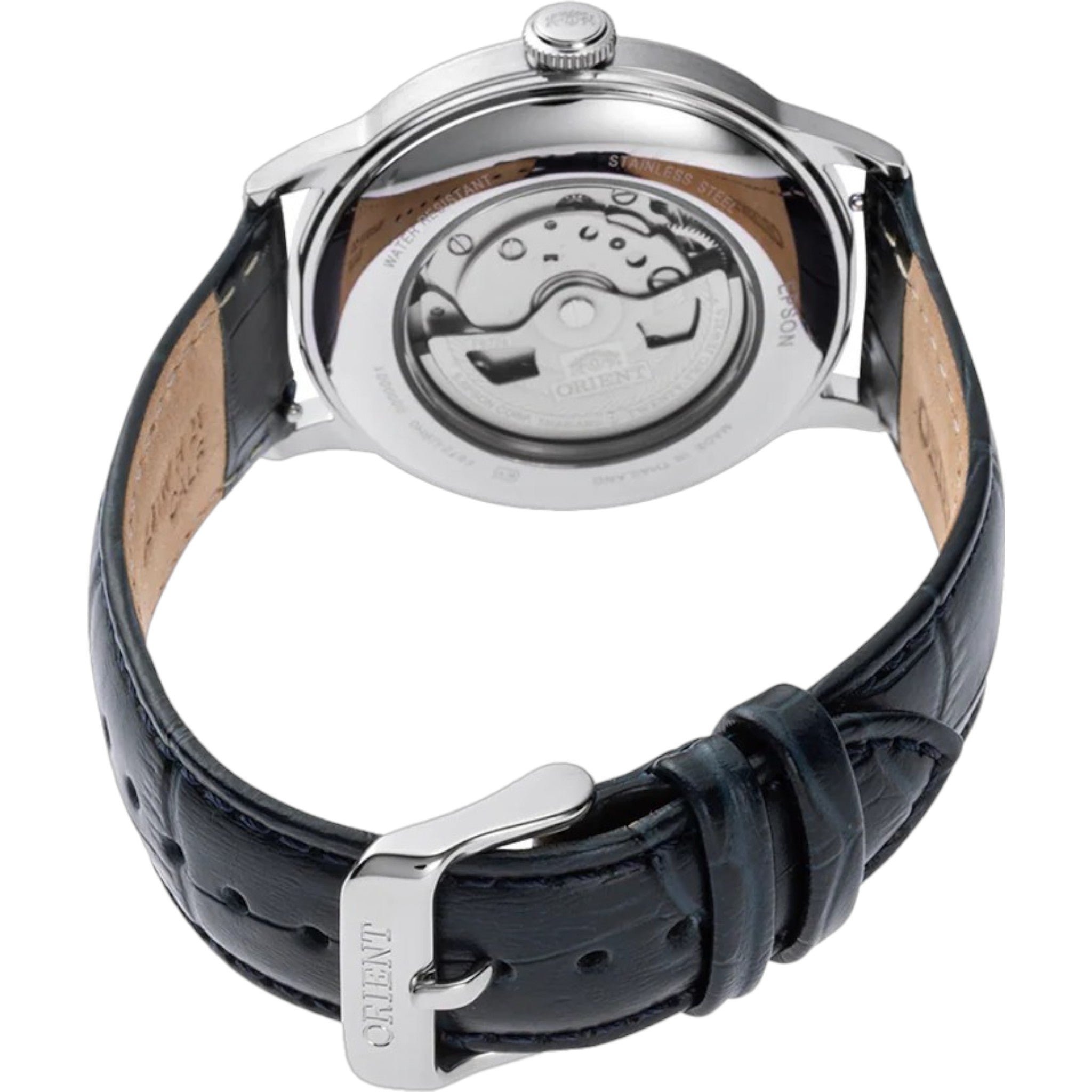 Orient Bambino V2 RA-AC0024L30B Automatic Blue Leather Watch