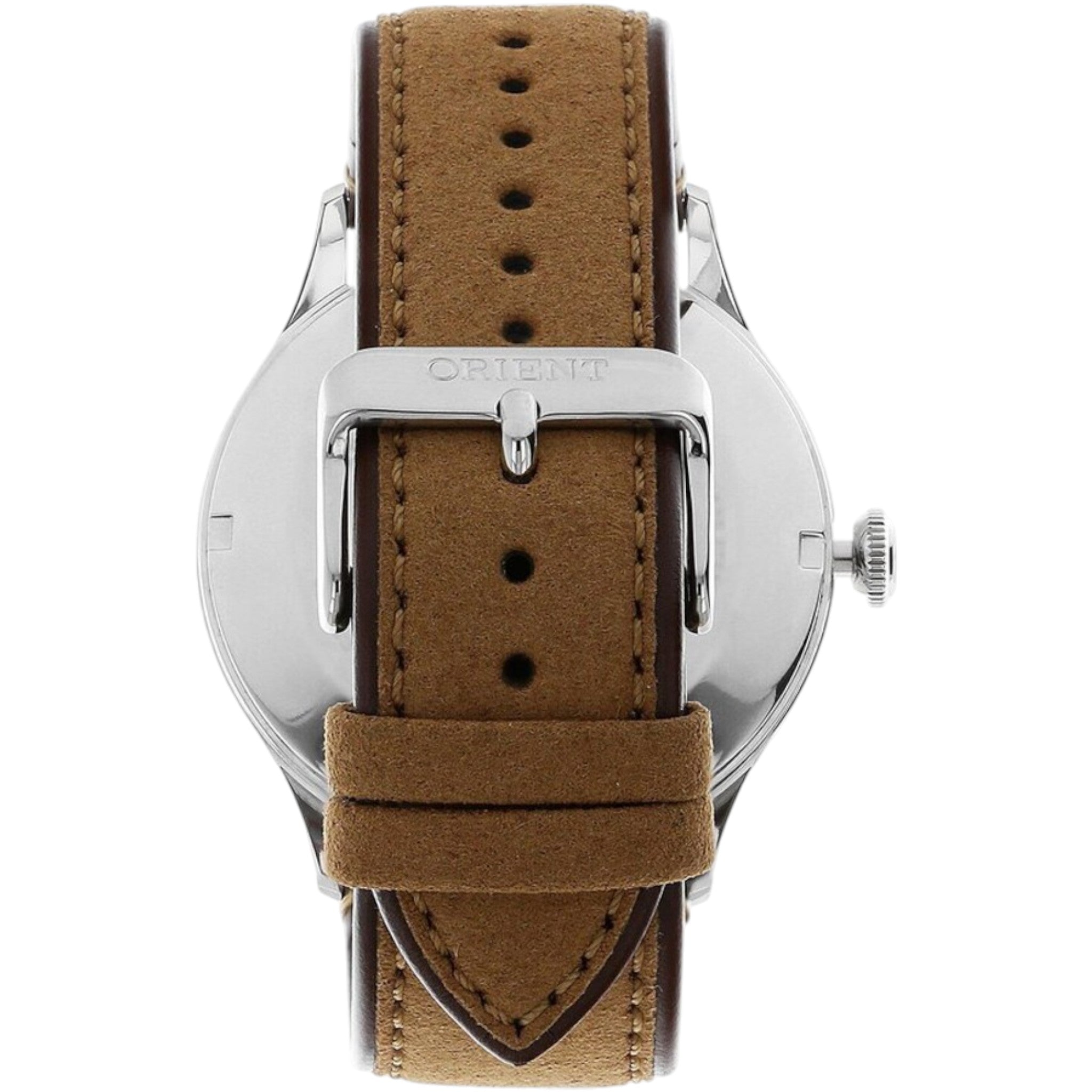 Orient Bambino V4 RA-AC0P01E10B Automatic Green Leather Watch