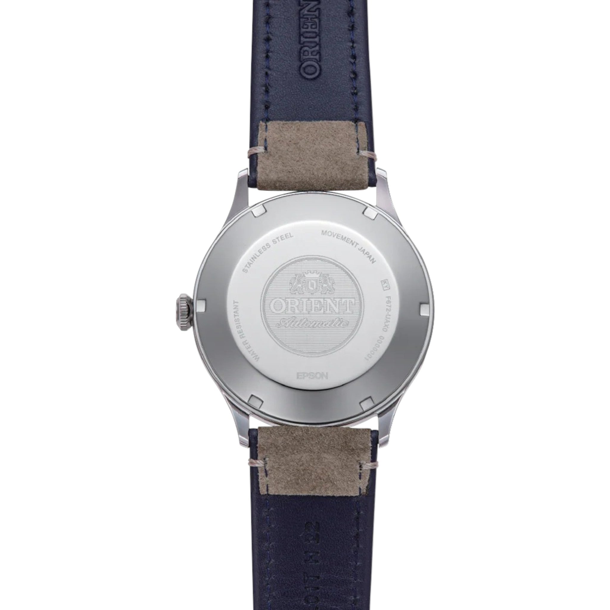 Orient Bambino V4 RA-AC0P02L10B Automatic Blue Leather Watch