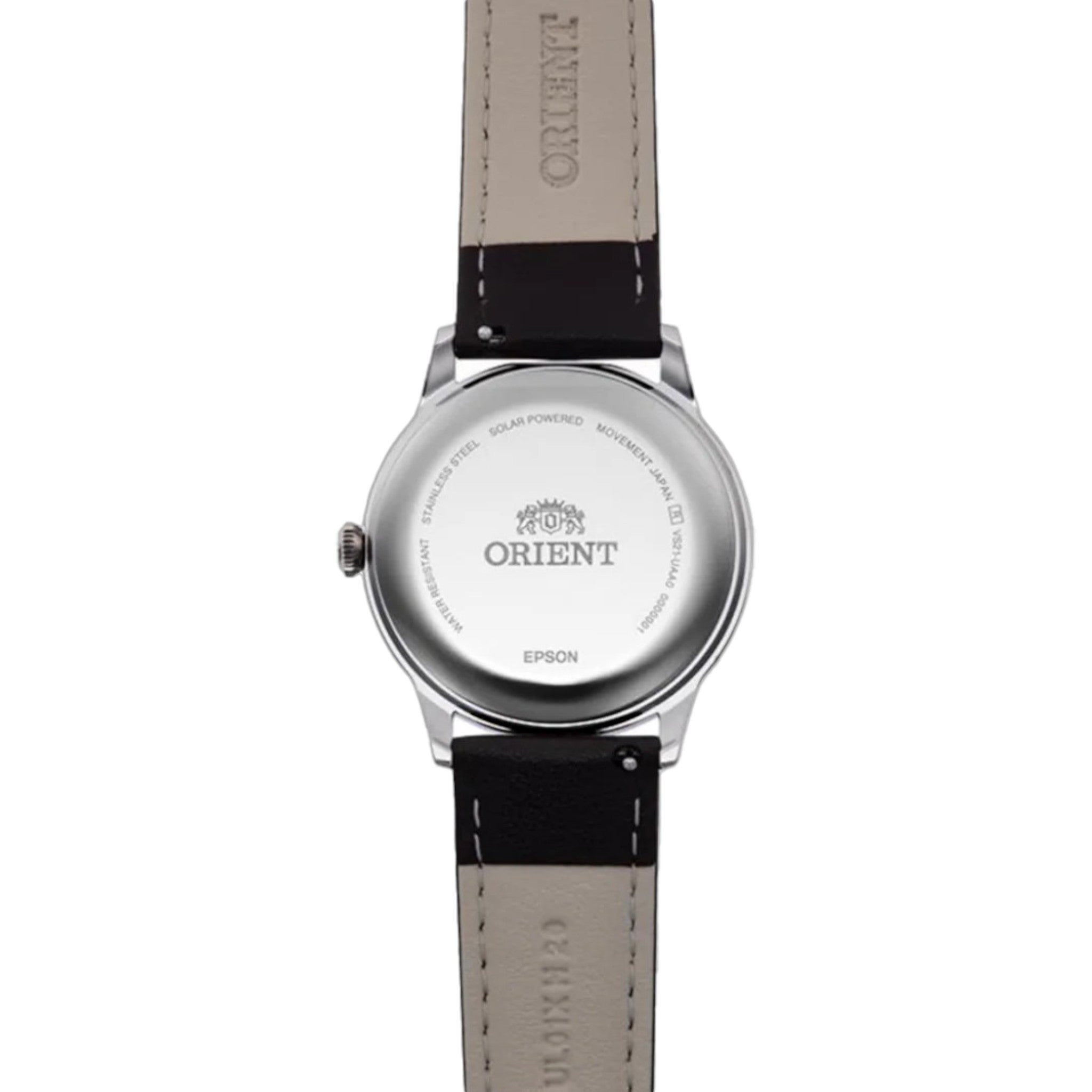 Orient Bambino RA-WK0004L10B Quartz Solar Black Leather Watch