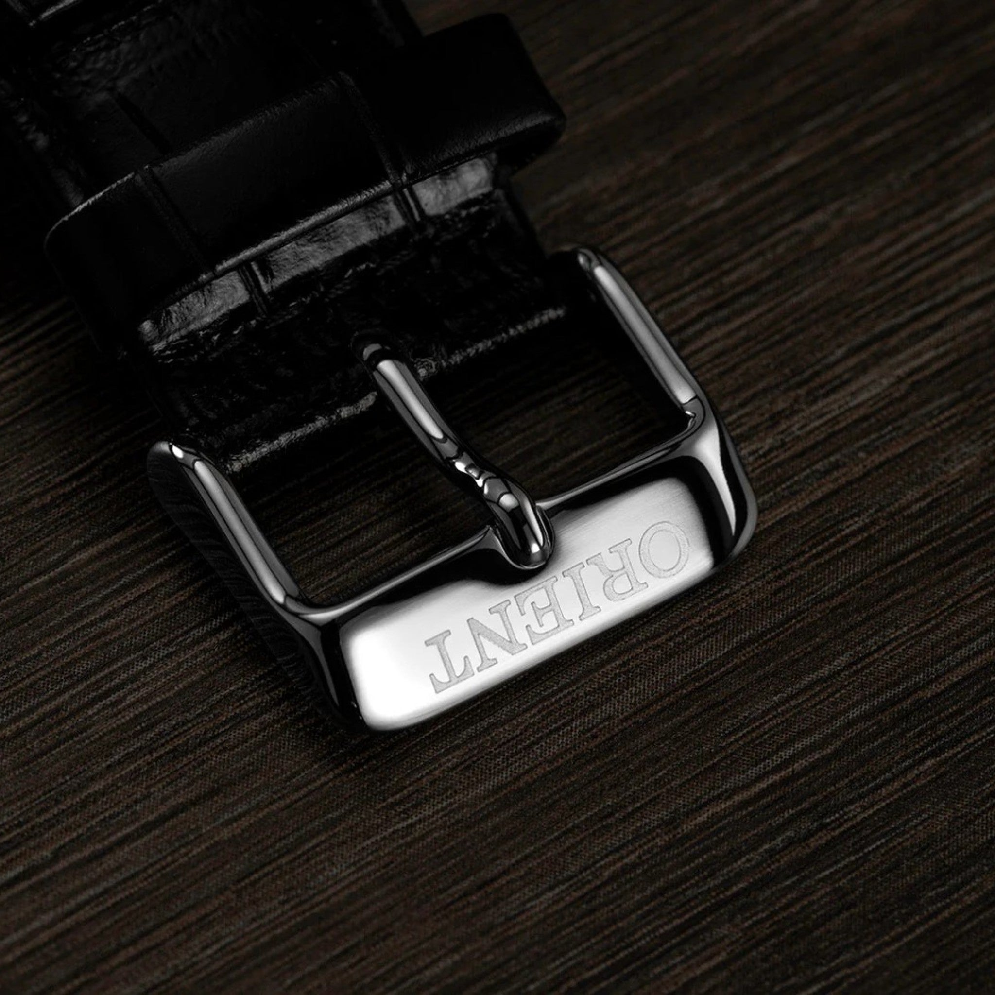 Orient Bambino V2 TAC0000AB0 Automatic Black Leather Watch