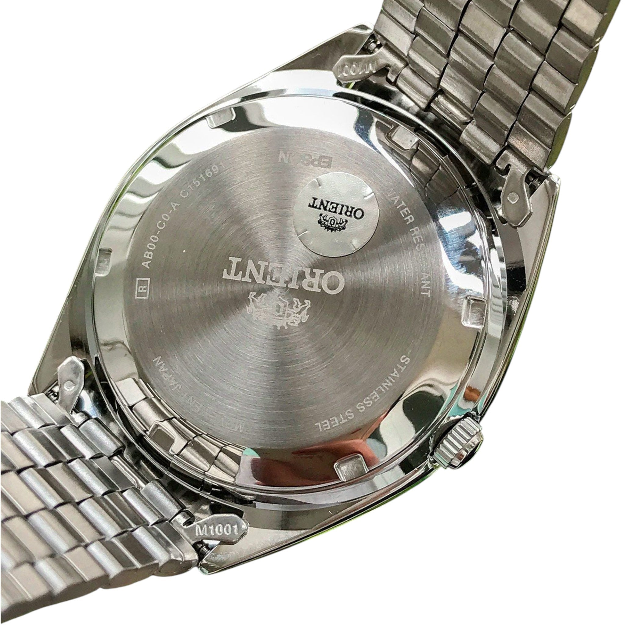 Orient 3 Star FAB00009N9 Automatikuhr, silbergrün