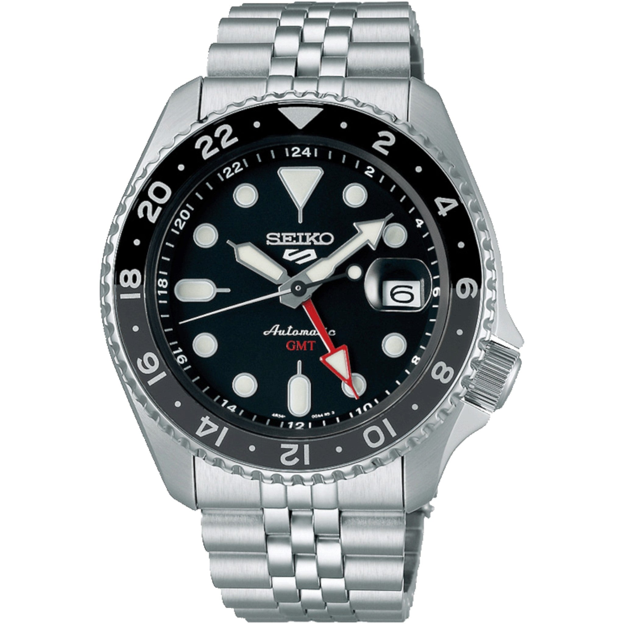 Seiko 5 Sports GMT SSK001K1 Automatic Black Watch