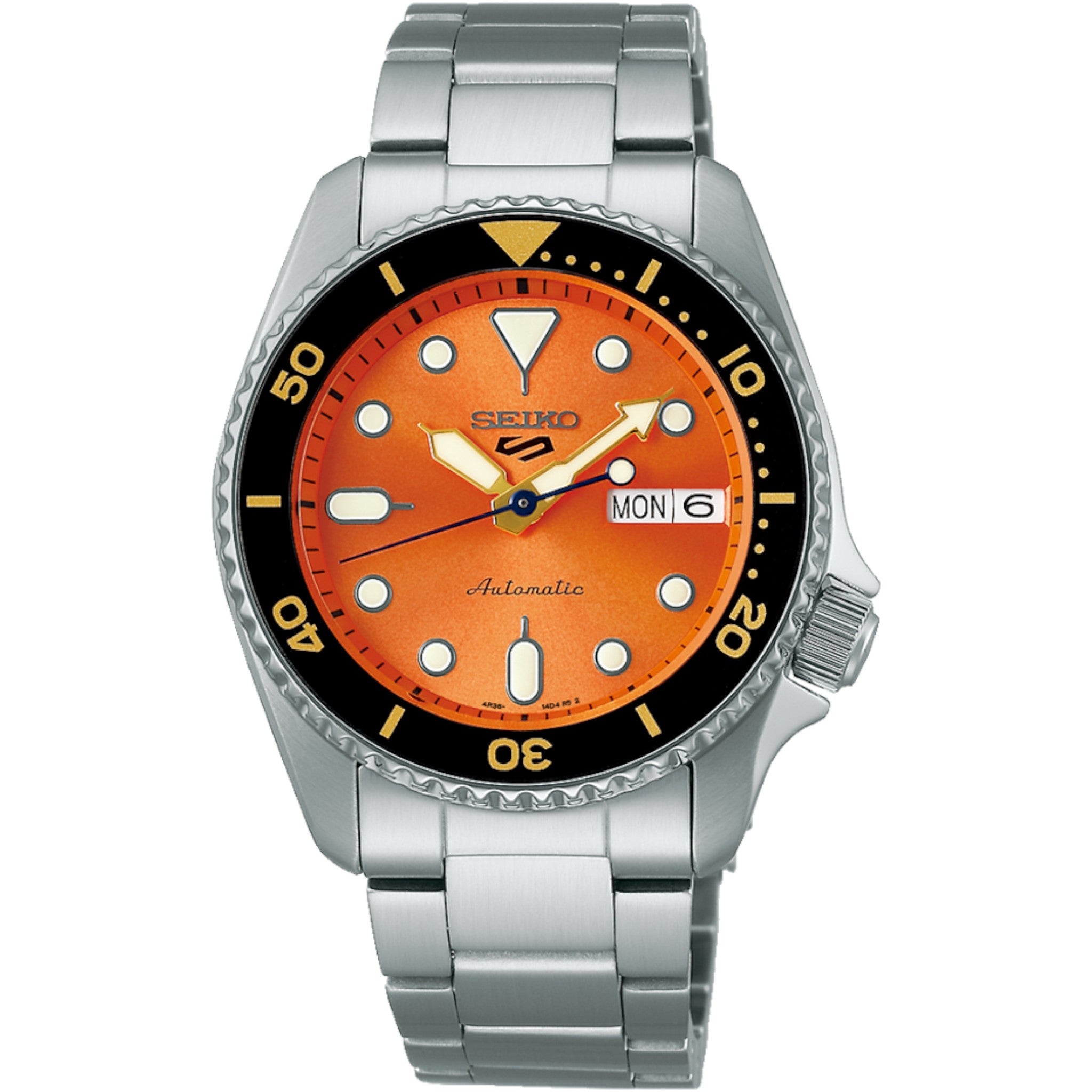 Montre Seiko 5 Sports SRPK35 Automatique Orange