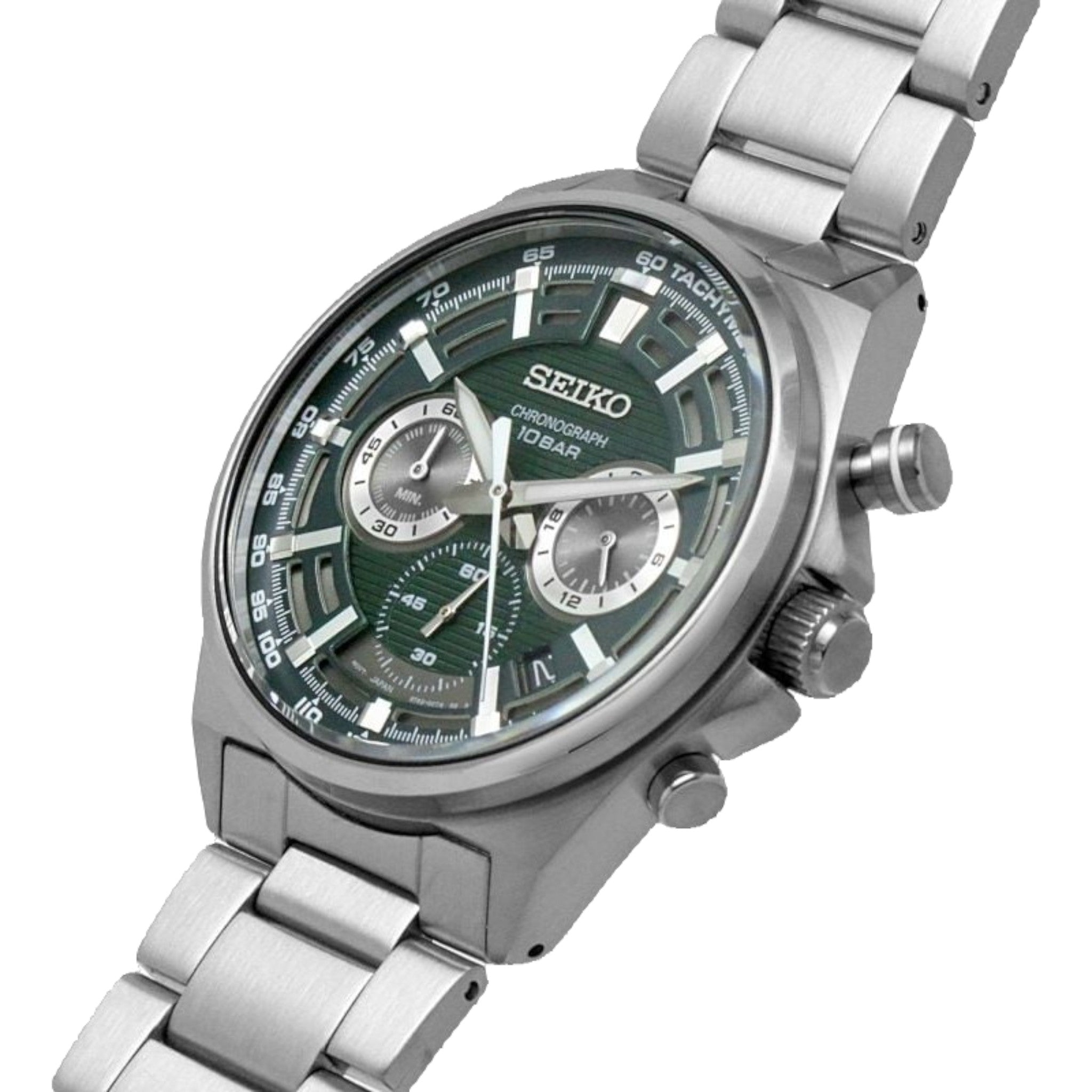 Montre Seiko SSB405P1 Chronograph Vert Homme