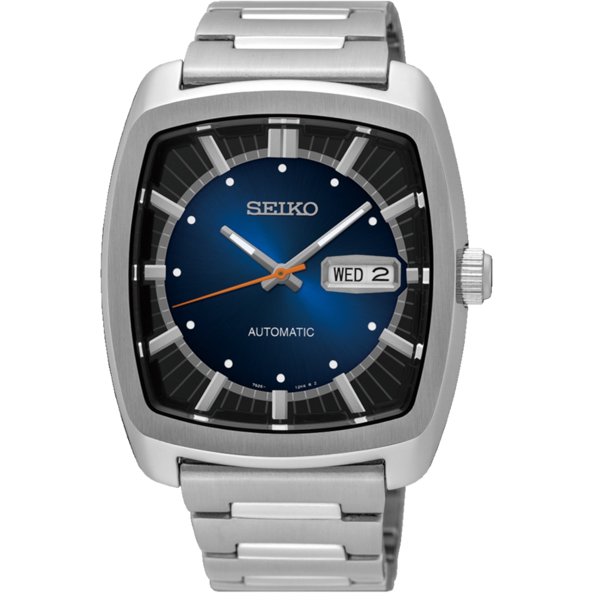 Montre automatique Seiko Recraft SNKP23 Noir Bleu