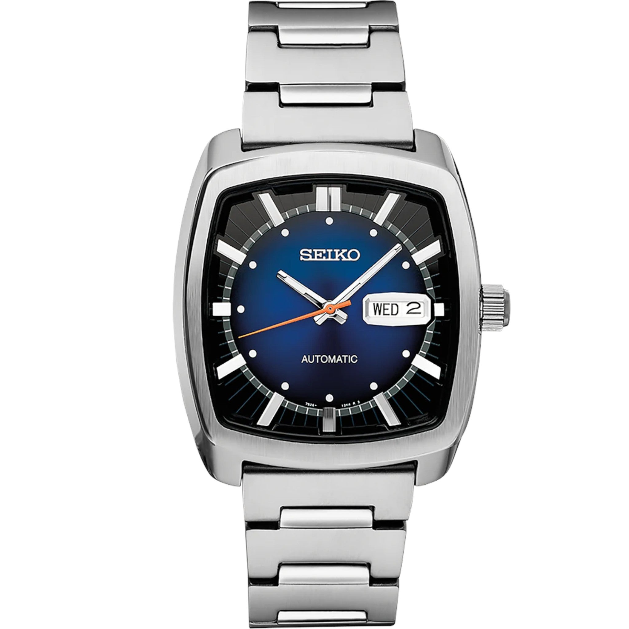 Montre automatique Seiko Recraft SNKP23 Noir Bleu