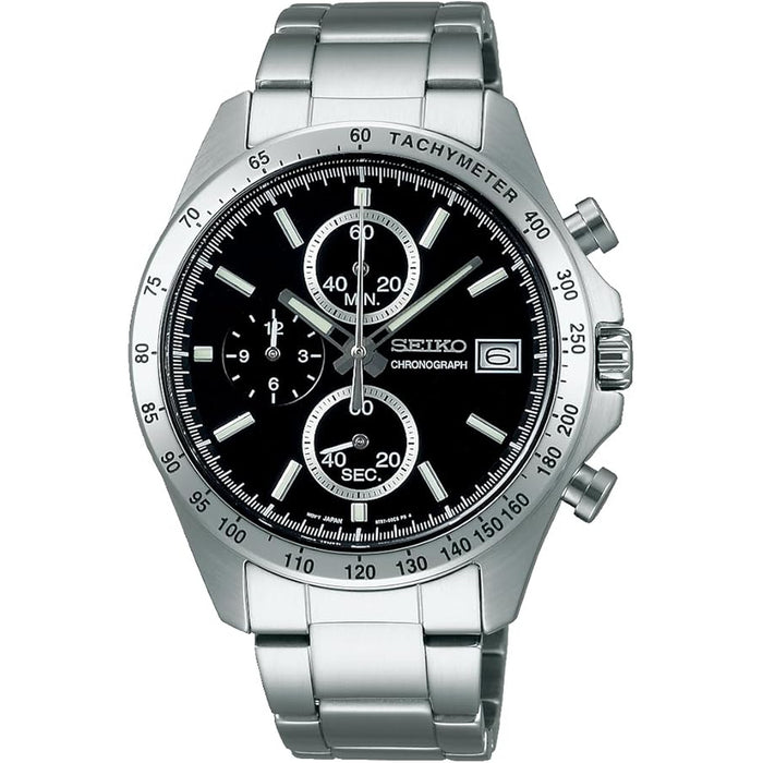 Montre Seiko JDM Homme Quartz SBTR005 Spirit Chronographe Noir — free download
