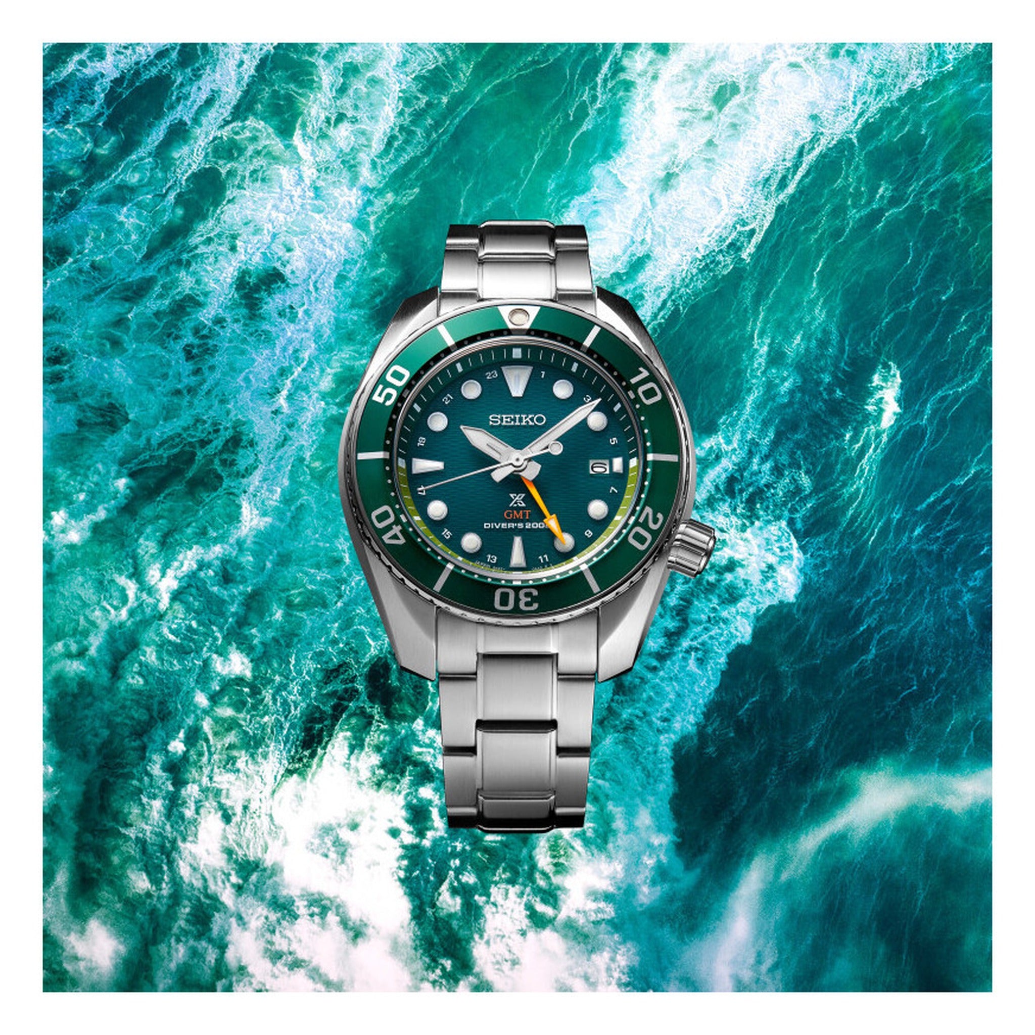 Seiko Men's Watch Prospex Solar Sumo SFK003J1 Green