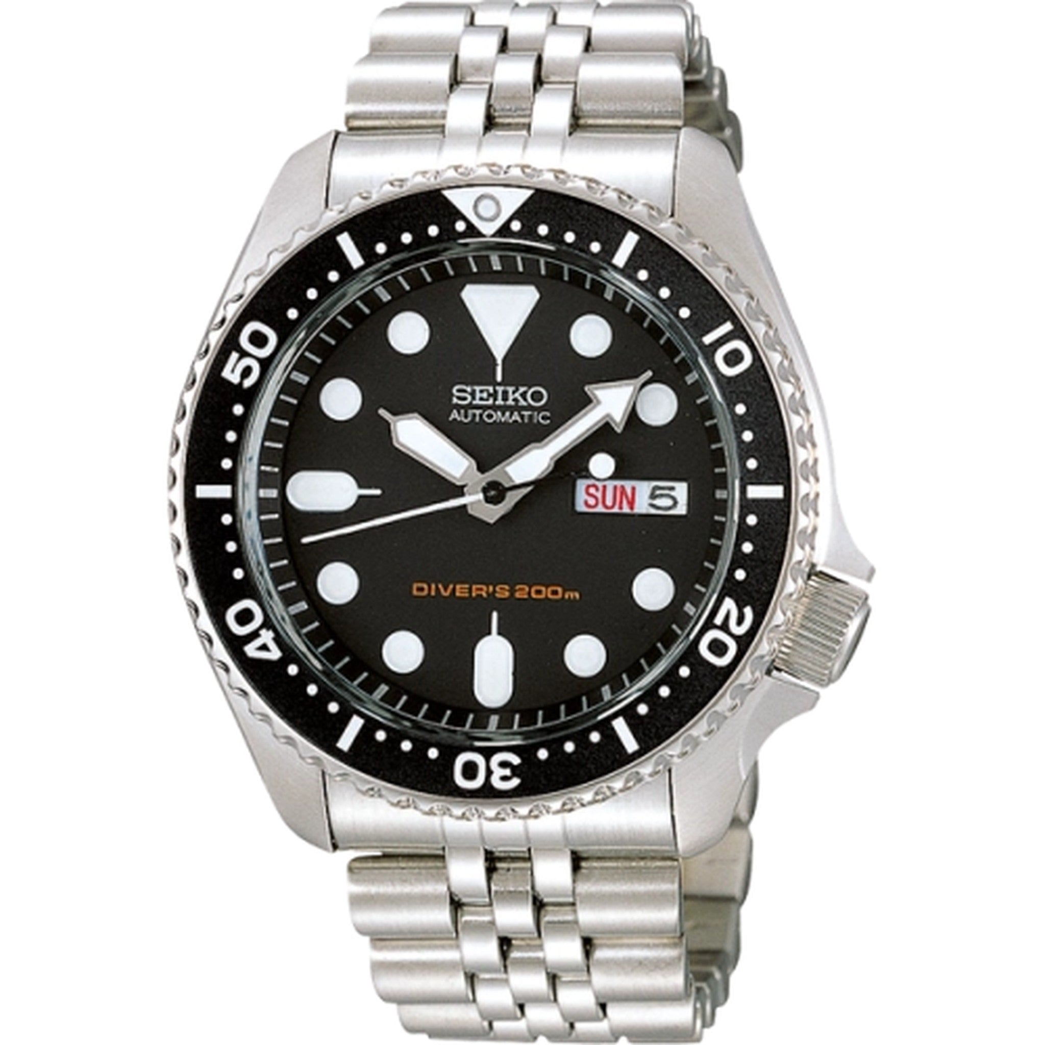 Seiko Automatik-Herrenuhr SKX007K2 Schwarz