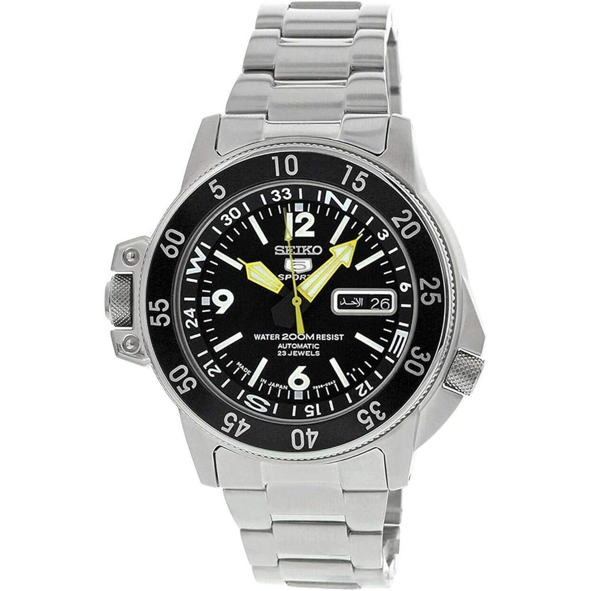 Montre Seiko 5 Sports Automatique Homme SKZ211J1 Noir
