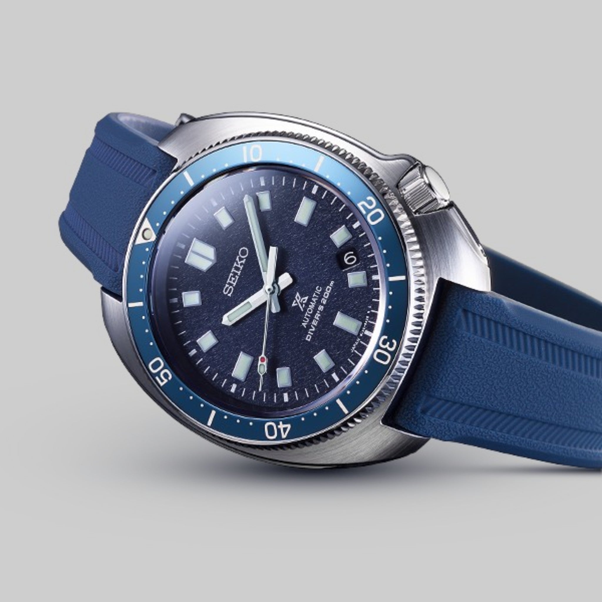 Seiko Prospex Herrenuhr Automatik SLA049J1 Naomi Uemura Limited Edition Blau