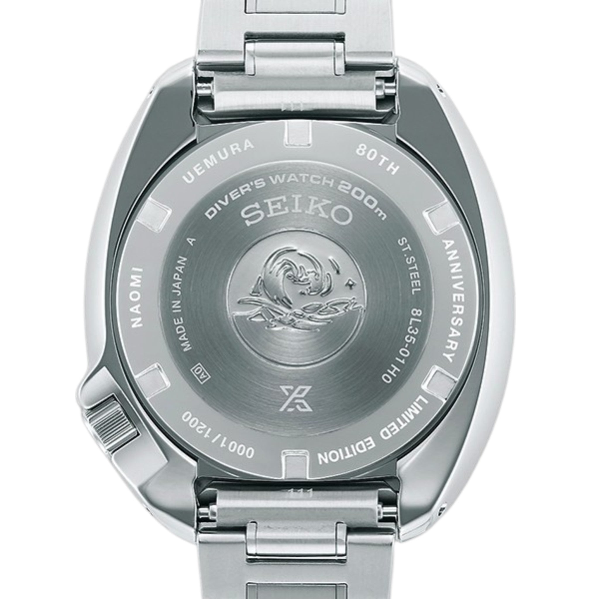 Seiko Prospex Herrenuhr Automatik SLA049J1 Naomi Uemura Limited Edition Blau