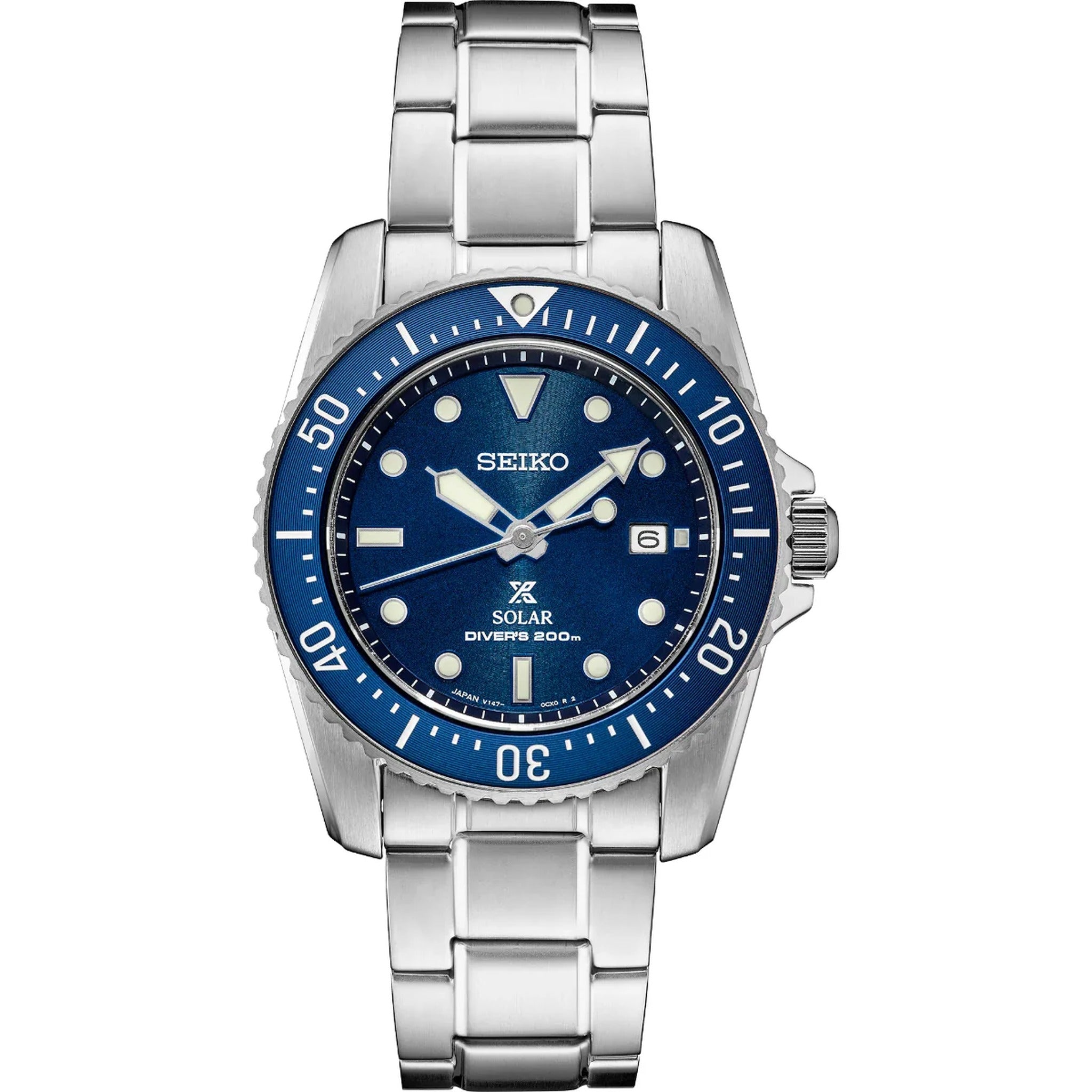 Seiko Men's Watch Prospex Solar SNE585P1 Blue