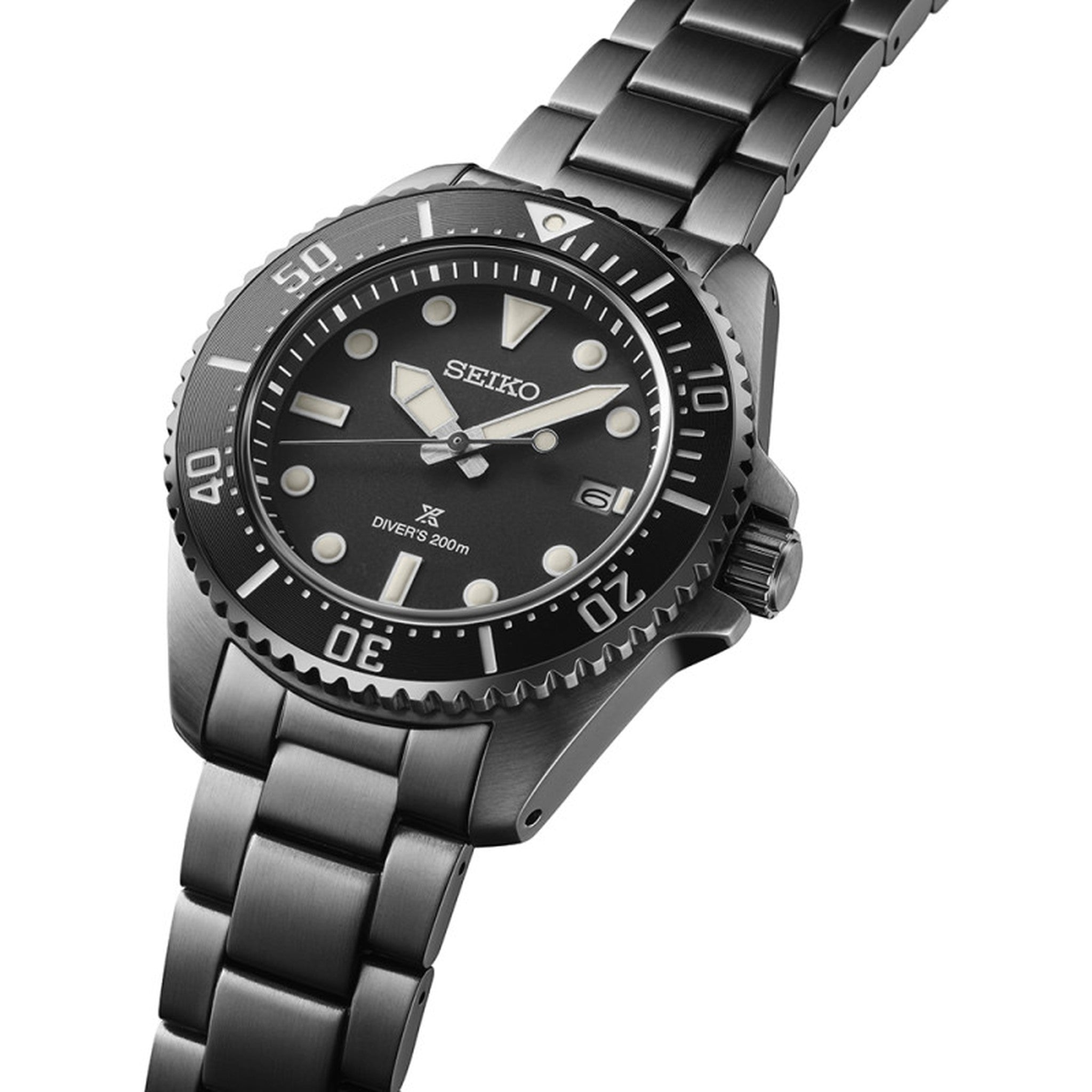Seiko Prospex Men's Watch SNE599P1 Solar Black