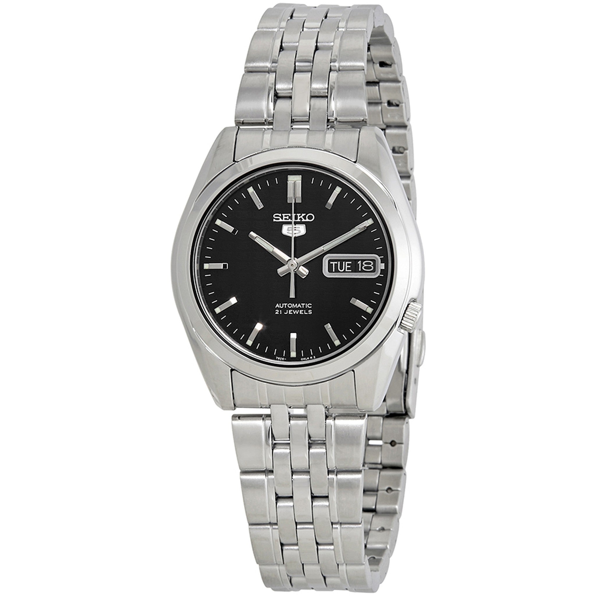 Montre Seiko 5 Homme Automatique SNK361K1 Noir
