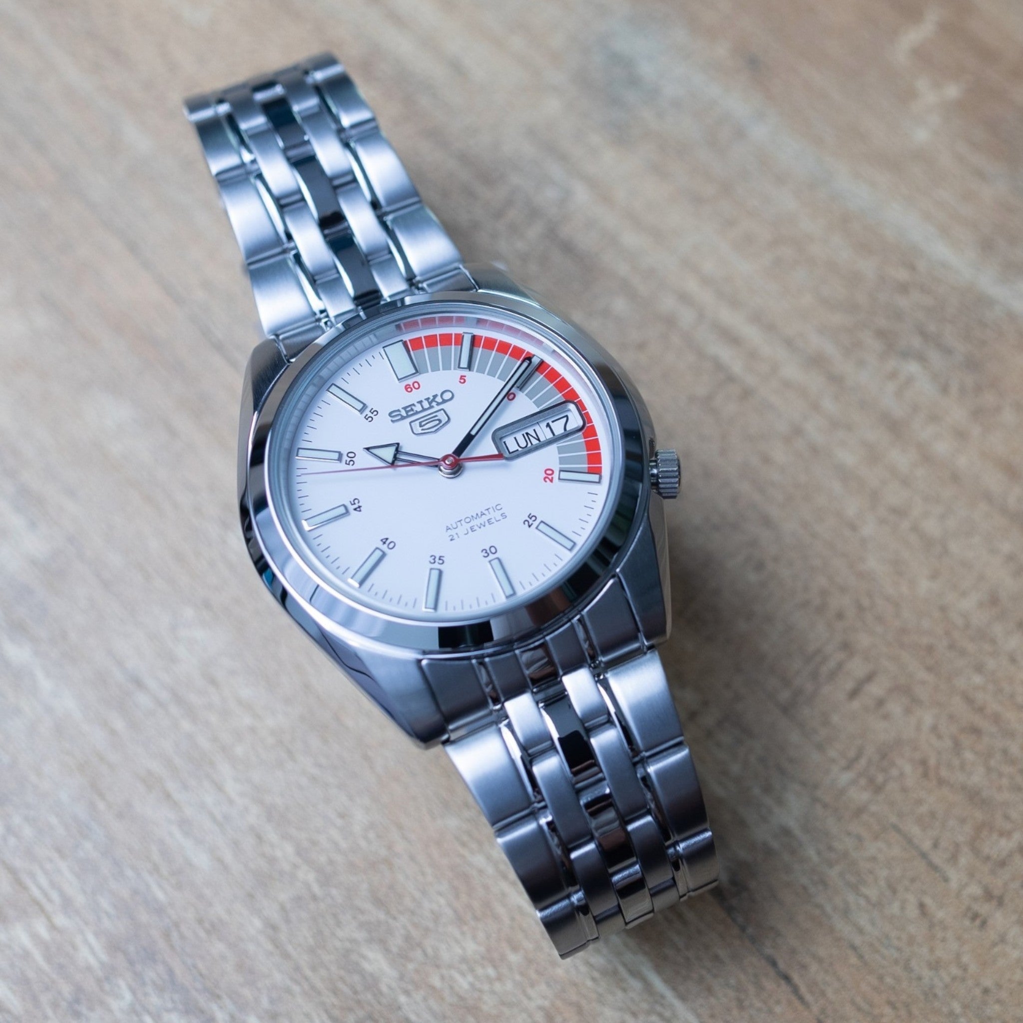 Seiko Watch 5 SNK369K1 White