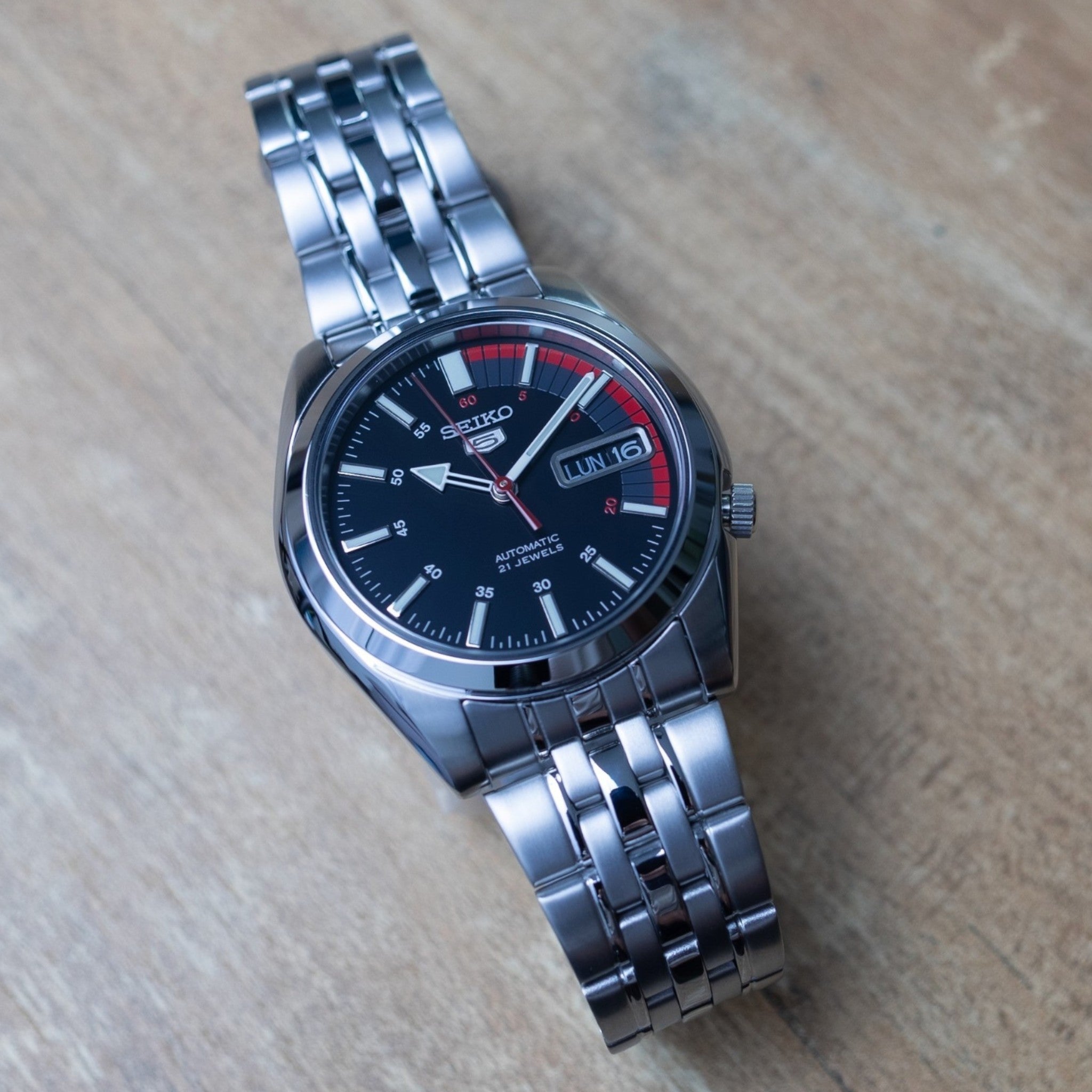 Seiko Watch 5 SNK375K1 Black