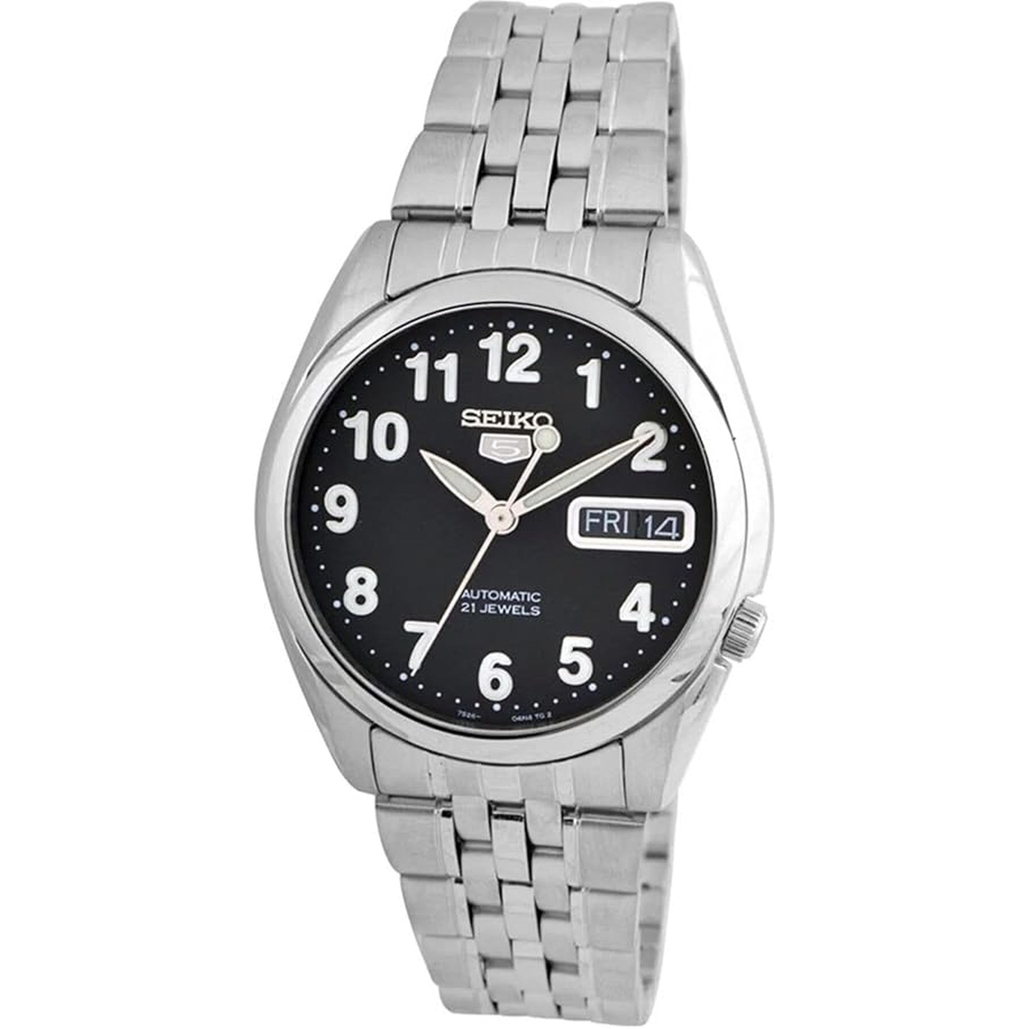 Montre Seiko 5 Homme Automatique SNK381K1 Noir