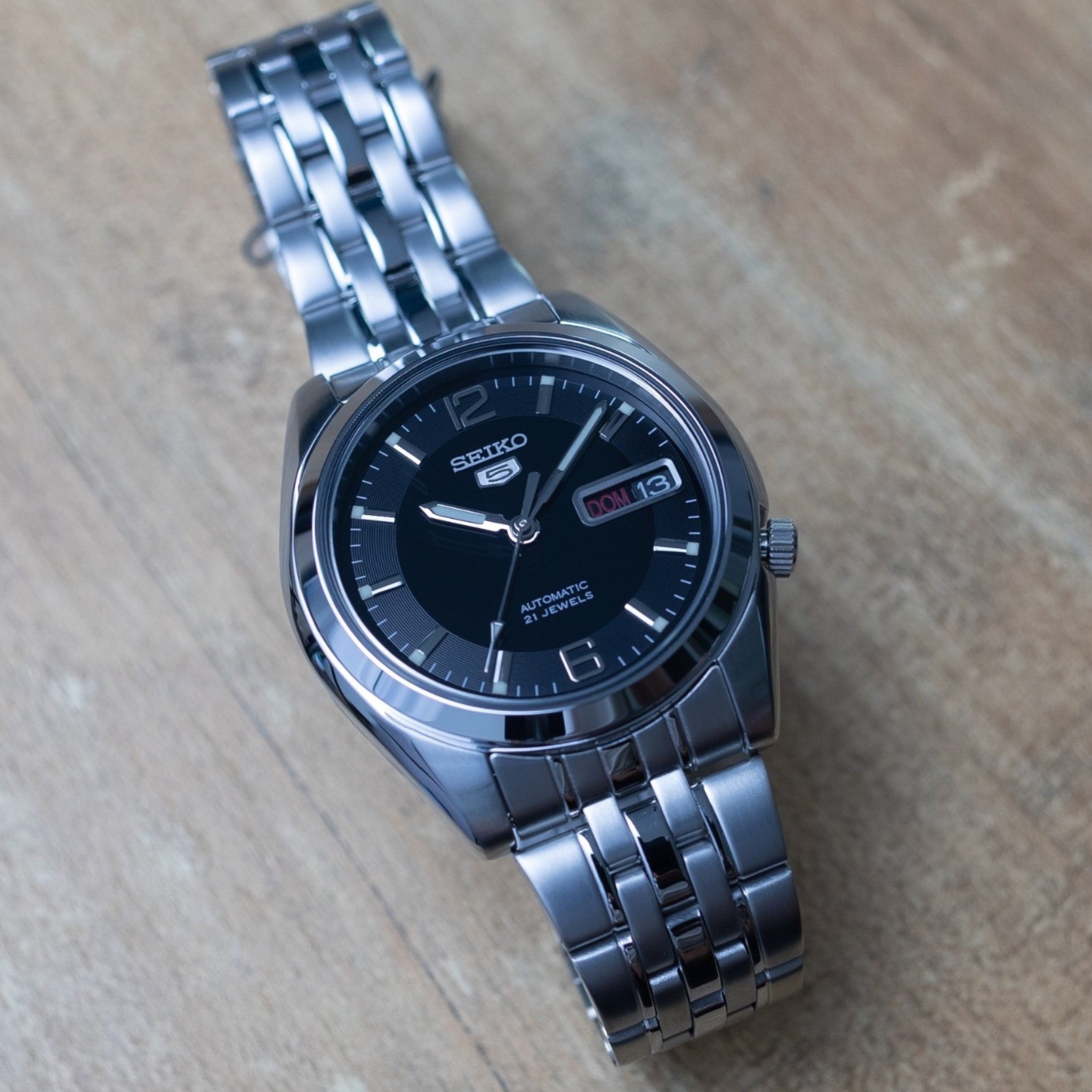 Seiko 5 SNK393K1 Men's Automatic Black Watch