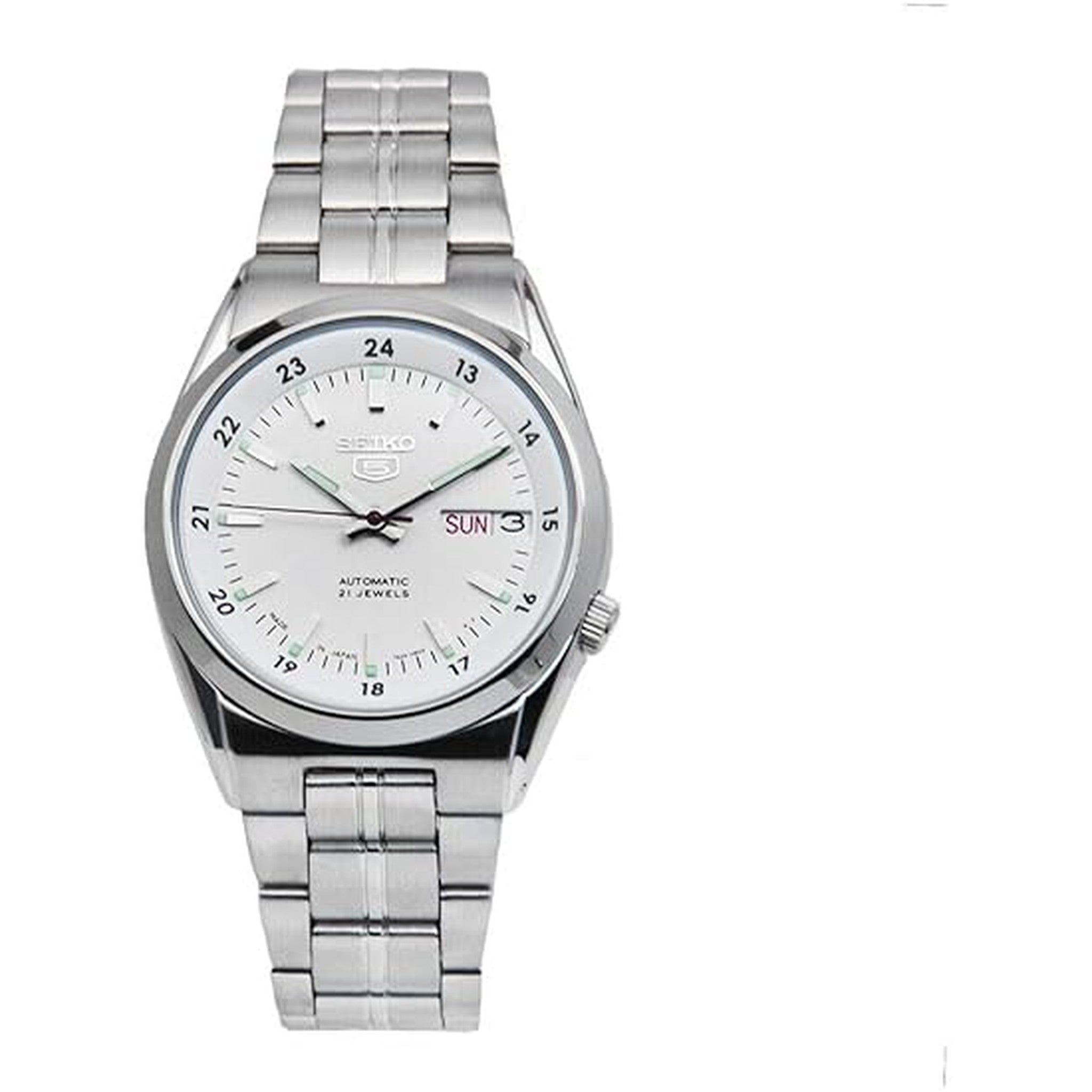 Montre Seiko 5 Homme Automatique SNK559J1 Blanc