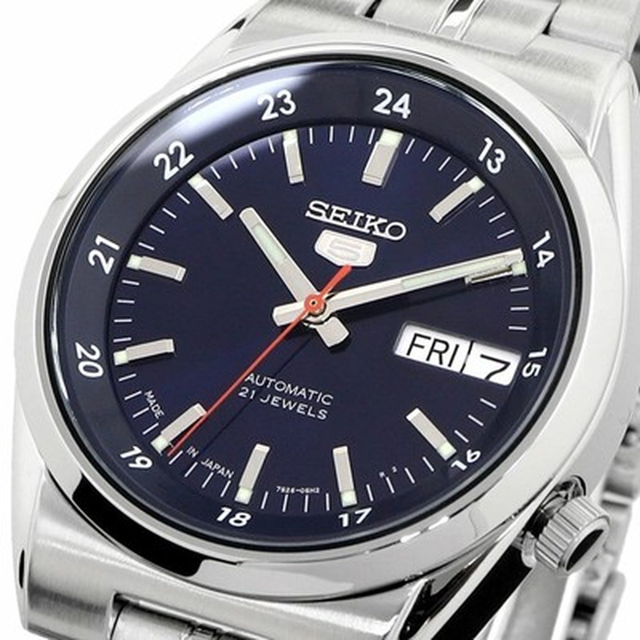 Montre Seiko 5 Homme Automatique SNK563J1 Bleu