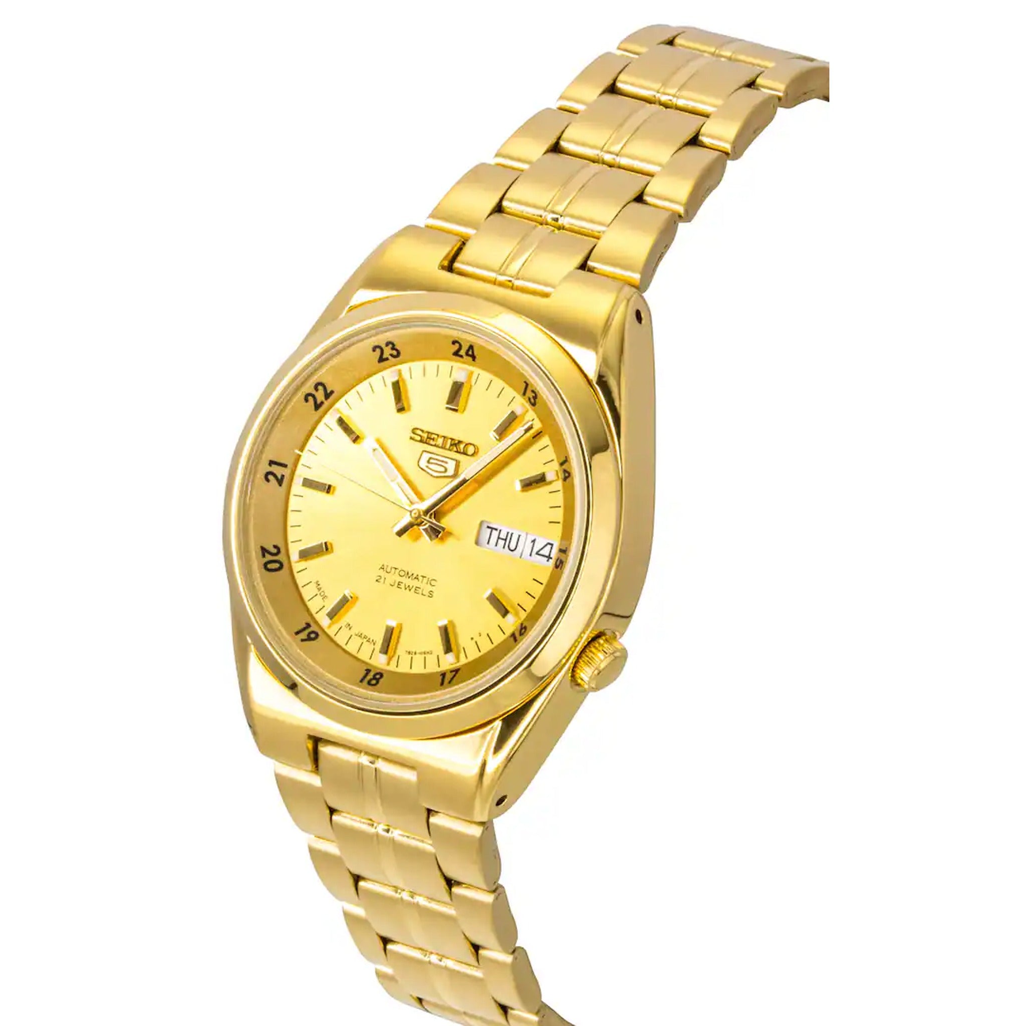 Montre Seiko 5 Homme Automatique SNK574J1 Doré
