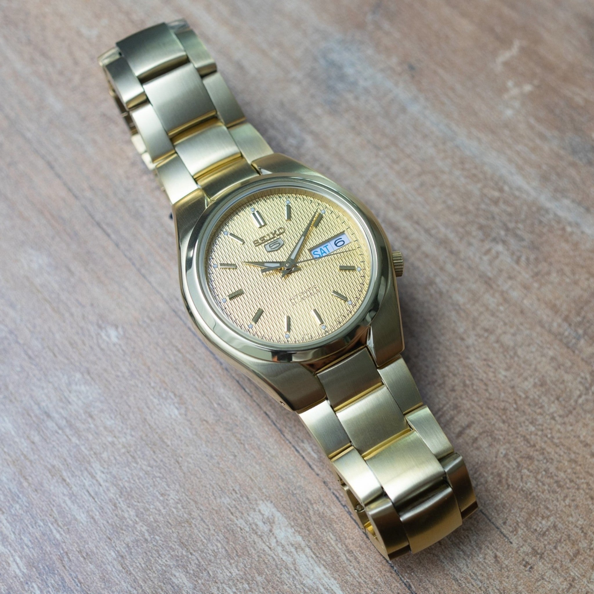 Seiko 5 SNK610K1 Men's Automatic Gold Watch