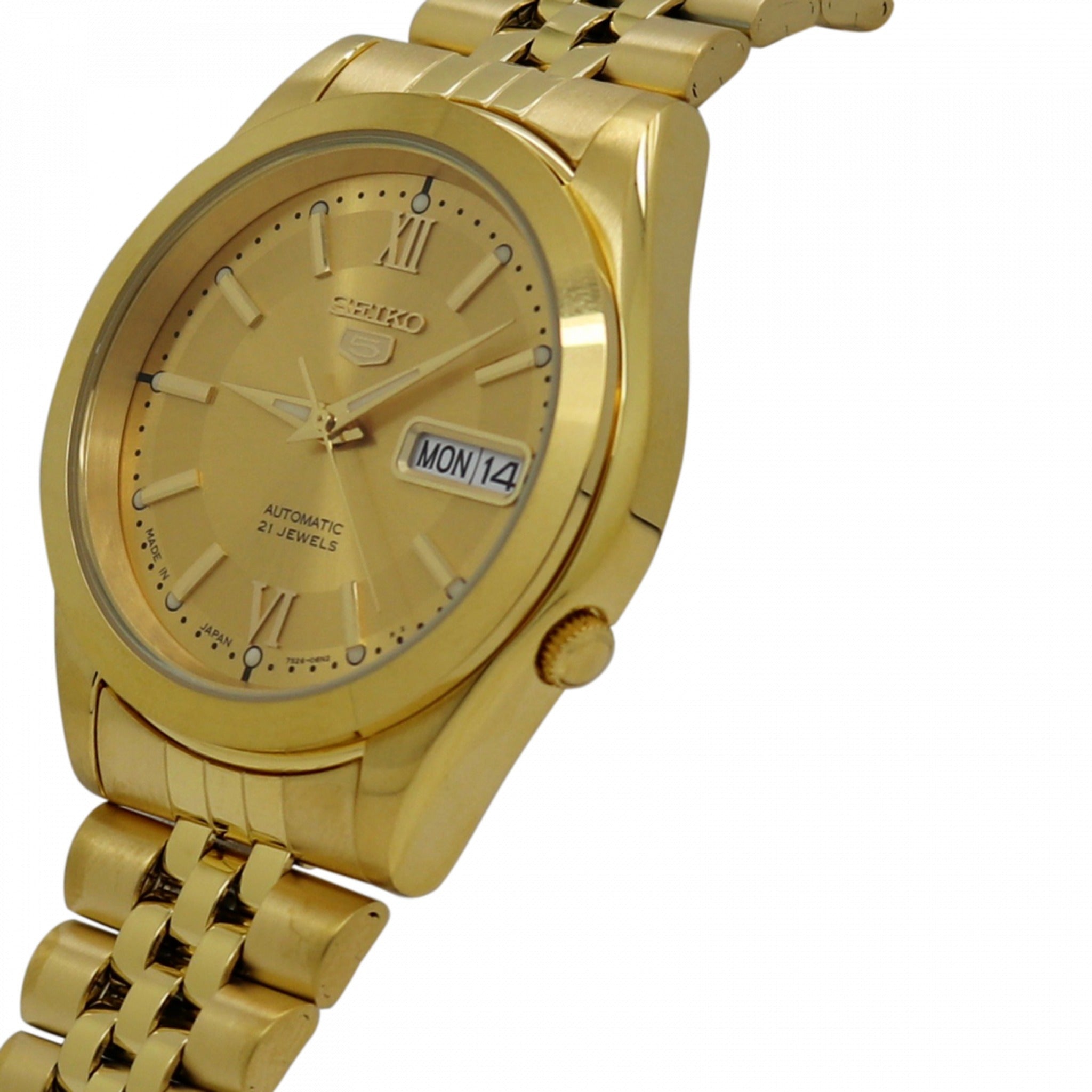 Montre Seiko 5 Homme Automatique SNKC28J1 Doré