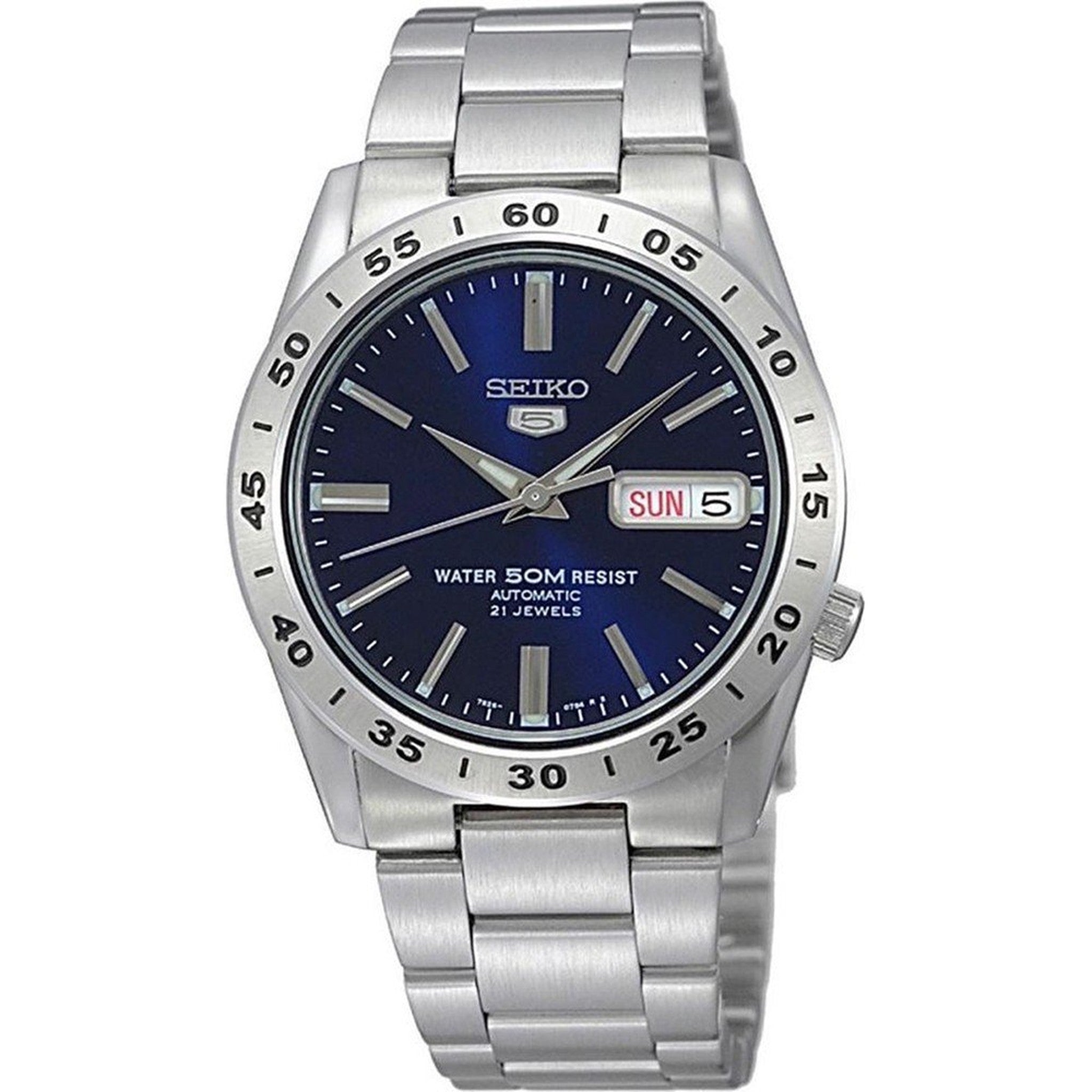 Montre Seiko 5 Homme Automatique SNKD99K1 Bleu