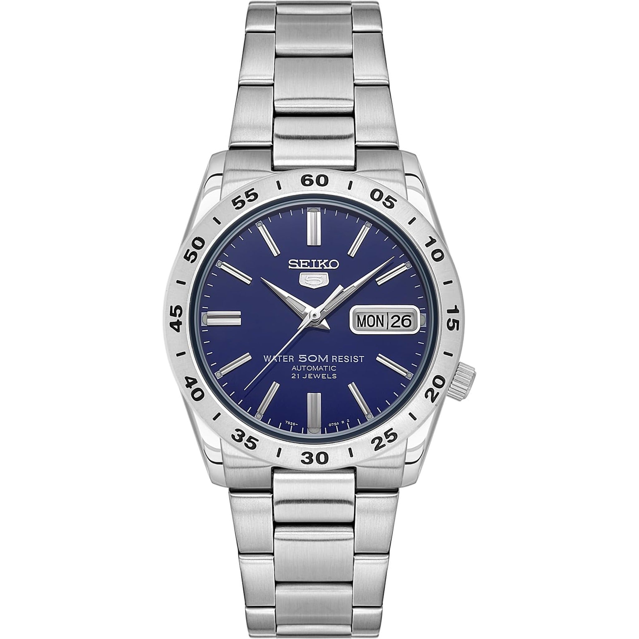 Montre Seiko 5 Homme Automatique SNKD99K1 Bleu