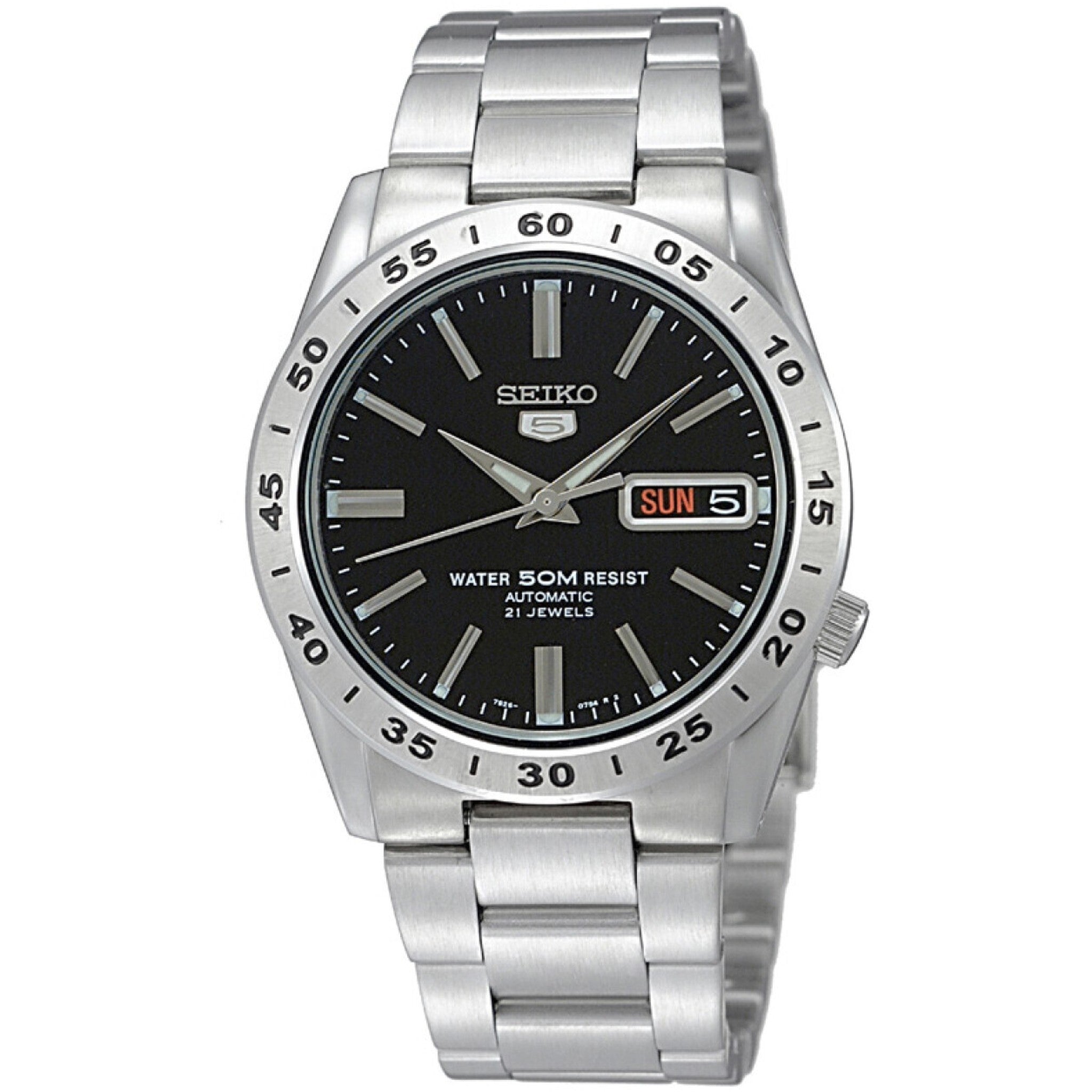 Montre Seiko 5 Homme Automatique SNKE01K1 Noir
