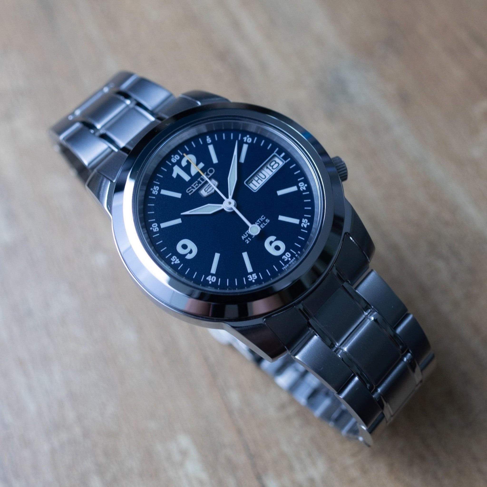 Montre Seiko 5 SNKE61K1 Homme Automatique Bleu
