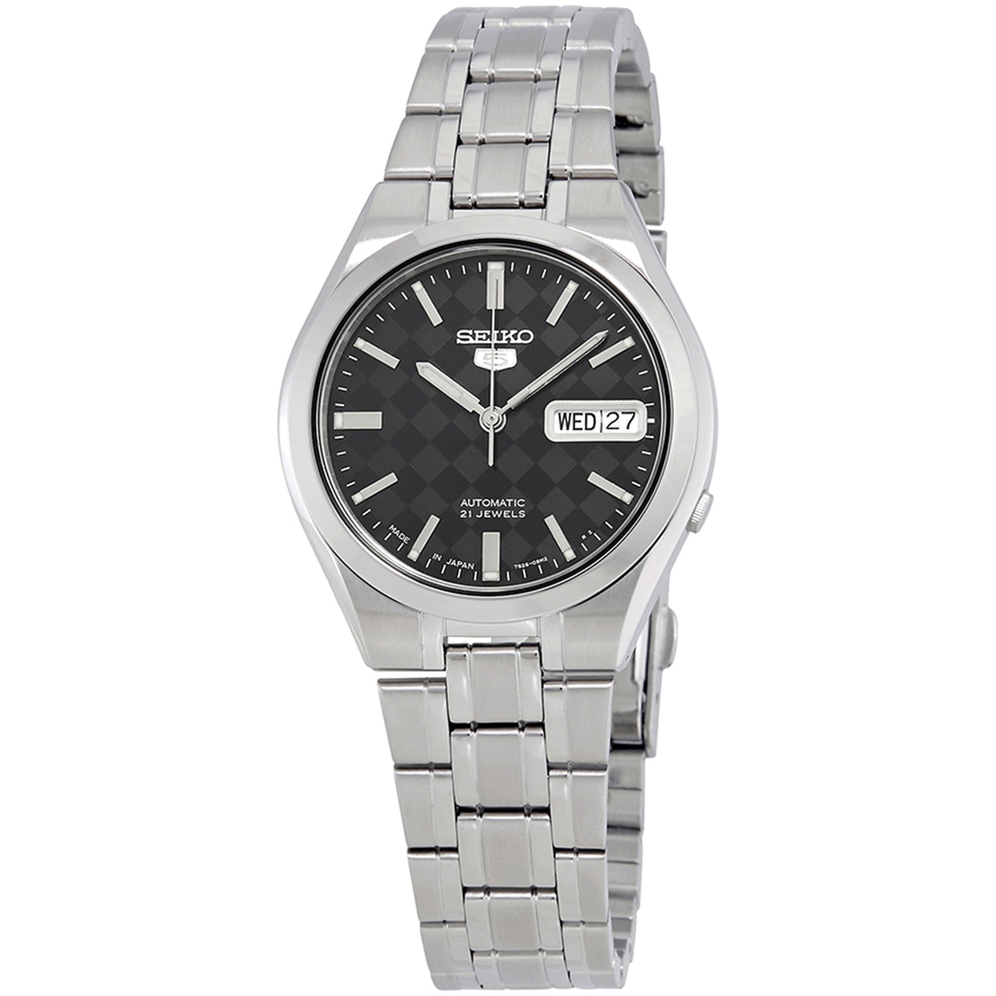 Montre Seiko 5 Homme Automatique SNKG13J1 Noir