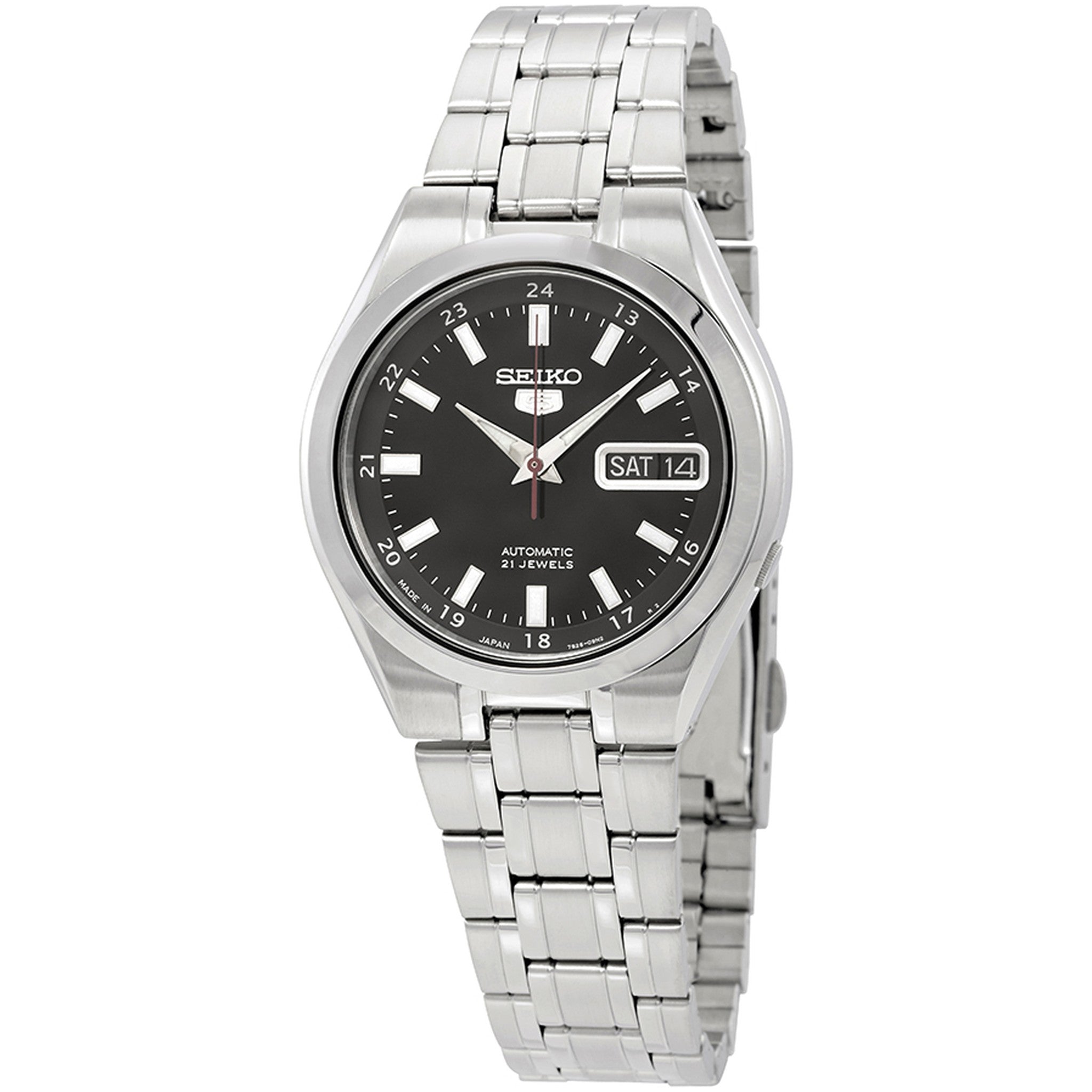 Montre Seiko 5 Homme Automatique SNKG23J1 Noir
