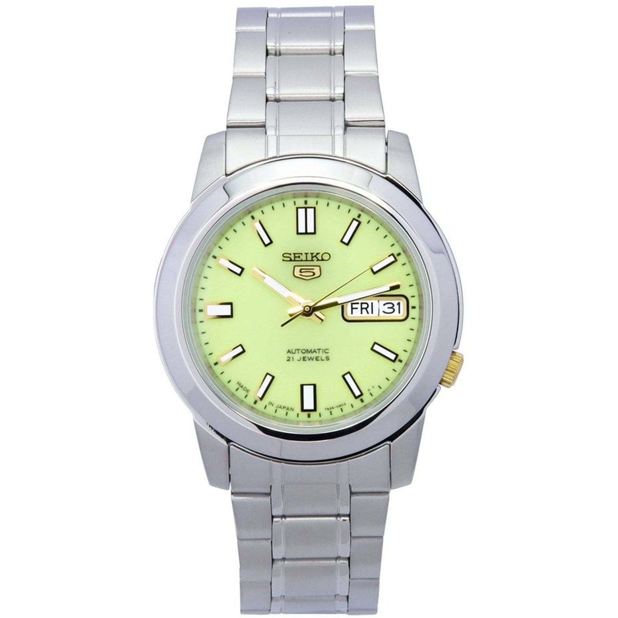 Montre Seiko 5 Homme Automatique SNKK19J1 Vert
