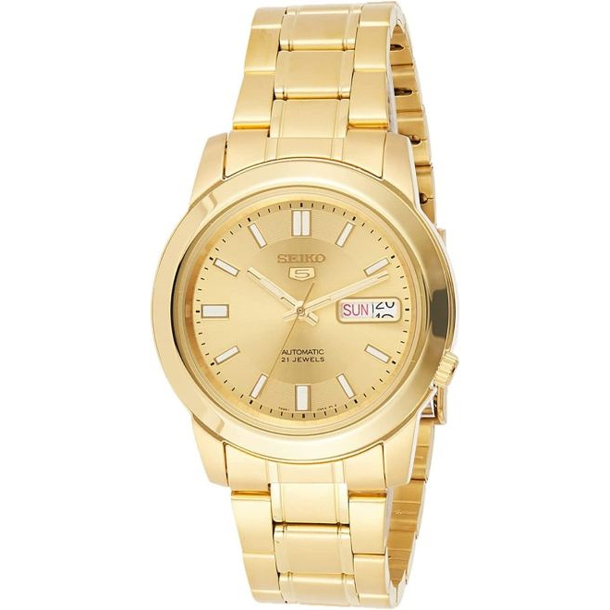 Montre Seiko 5 Homme Automatique SNKK20K1 Doré
