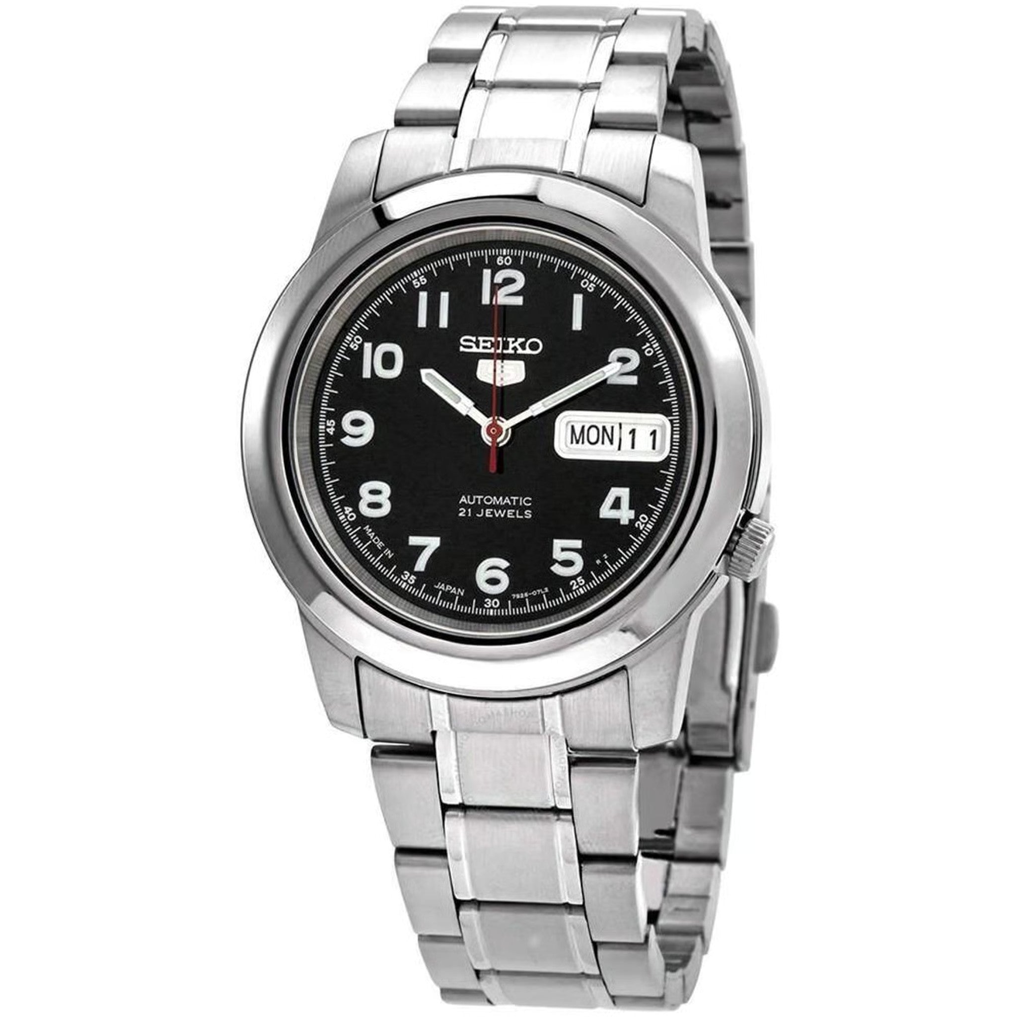 Seiko 5 Men's Automatic Watch SNKK35J1 Black