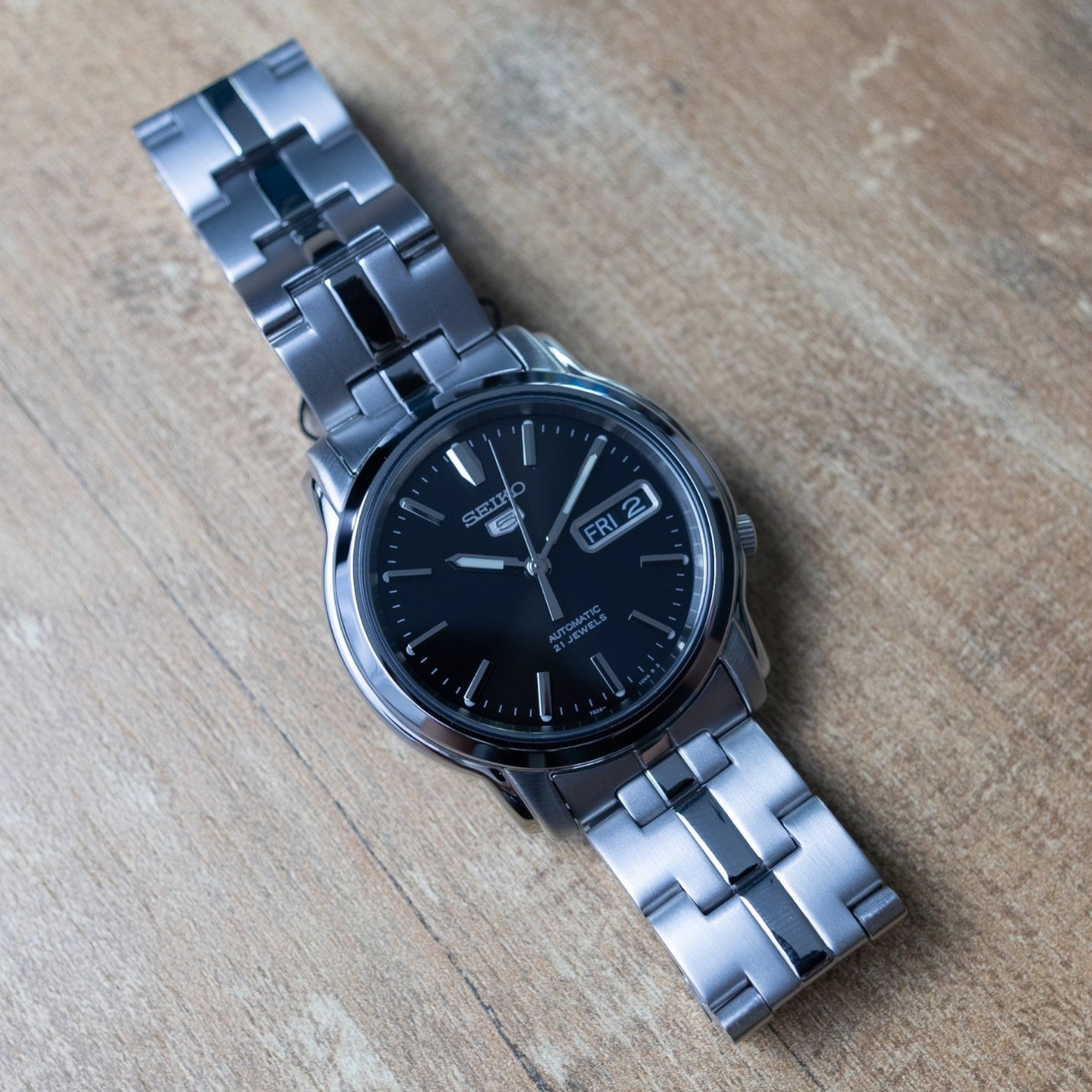 Seiko 5 SNKK71K1 Men's Automatic Black Watch