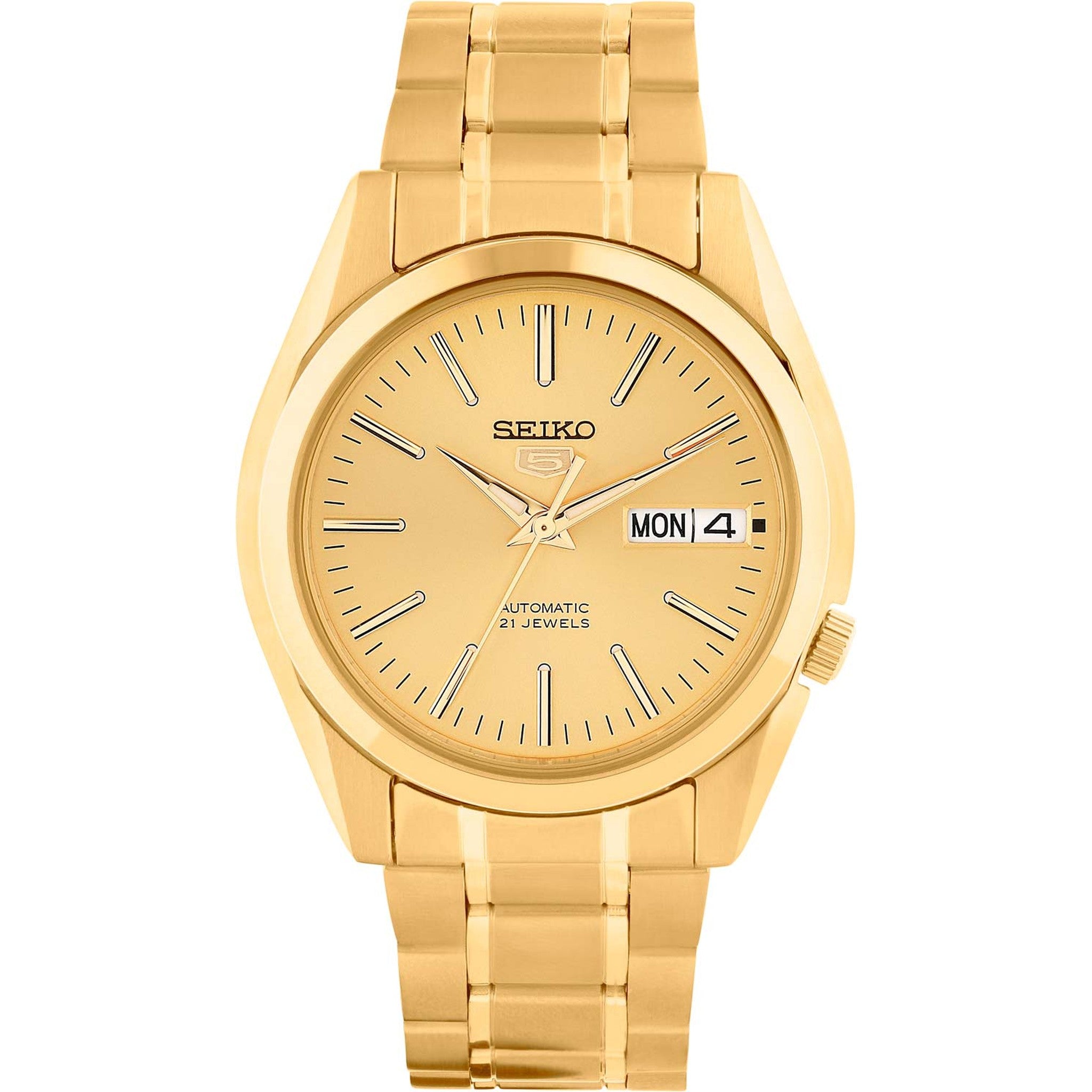 Montre Seiko 5 Homme Automatique SNKL48K1 Doré