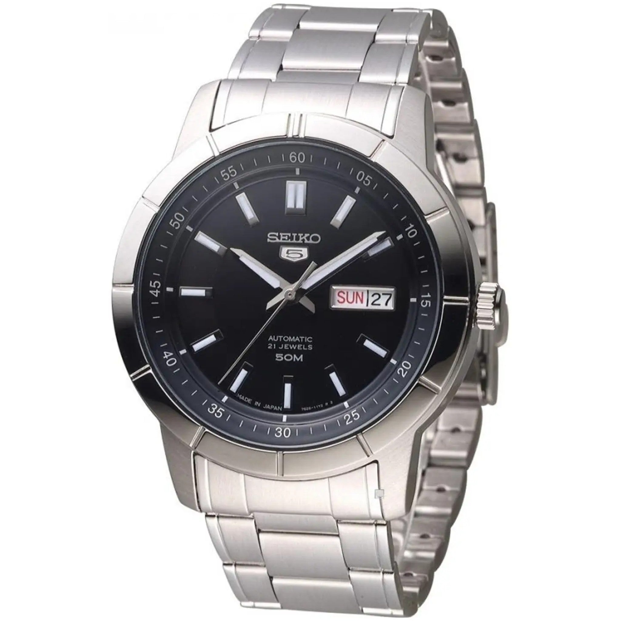 Montre Seiko 5 Homme Automatique SNKN55J1 Noir