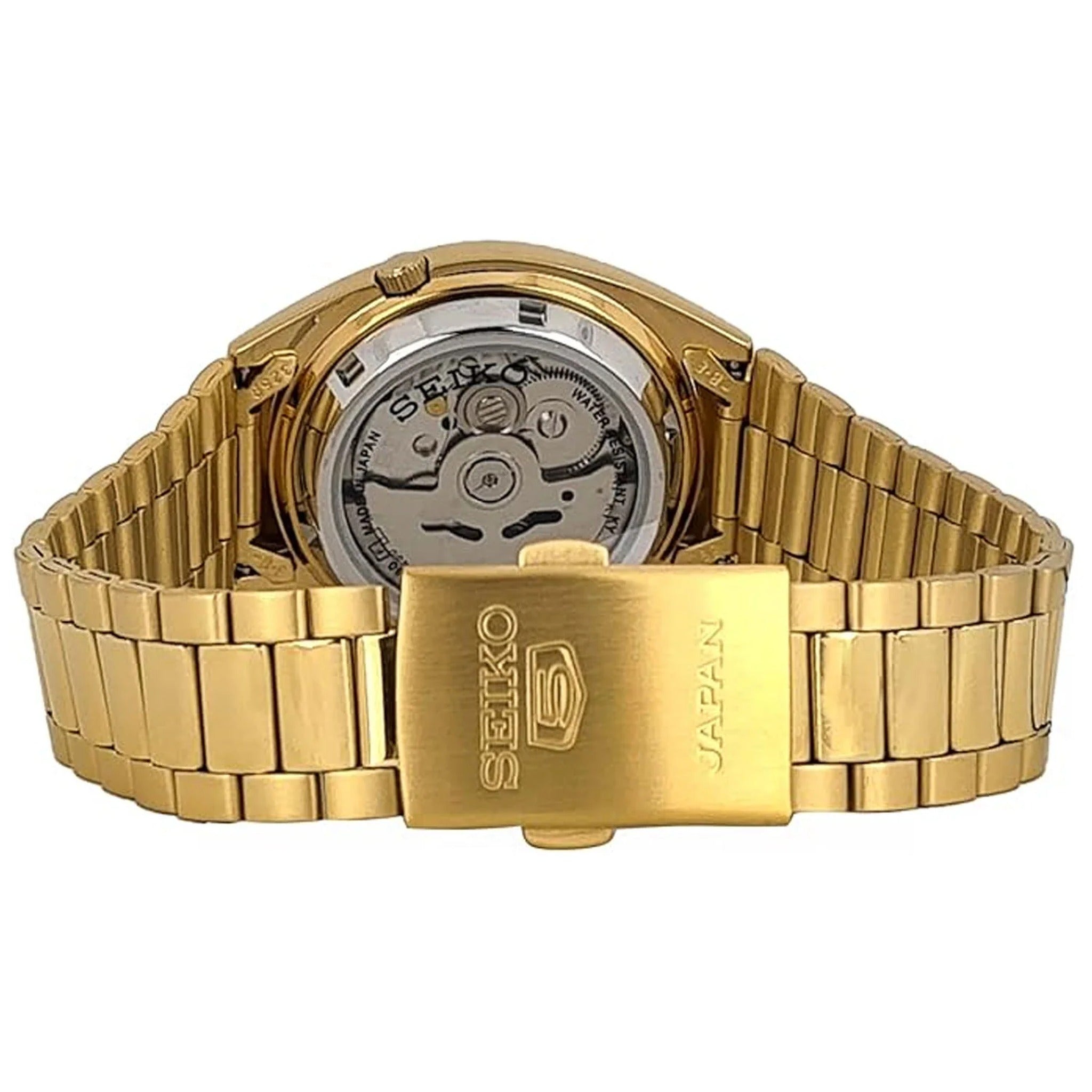 Montre Seiko 5 Homme Automatique SNXC38J5 Doré