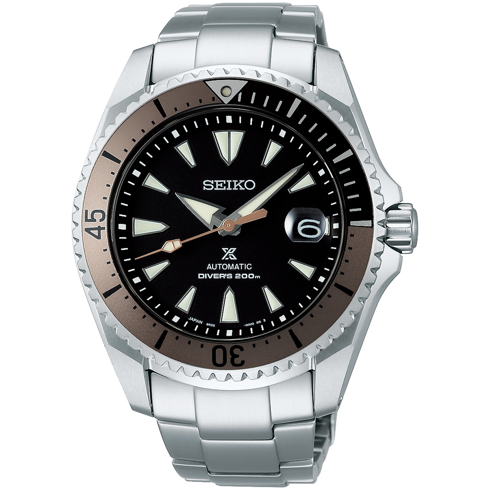 Seiko Prospex Automatic Men's Watch SPB189J1 Titanium Black Bronze