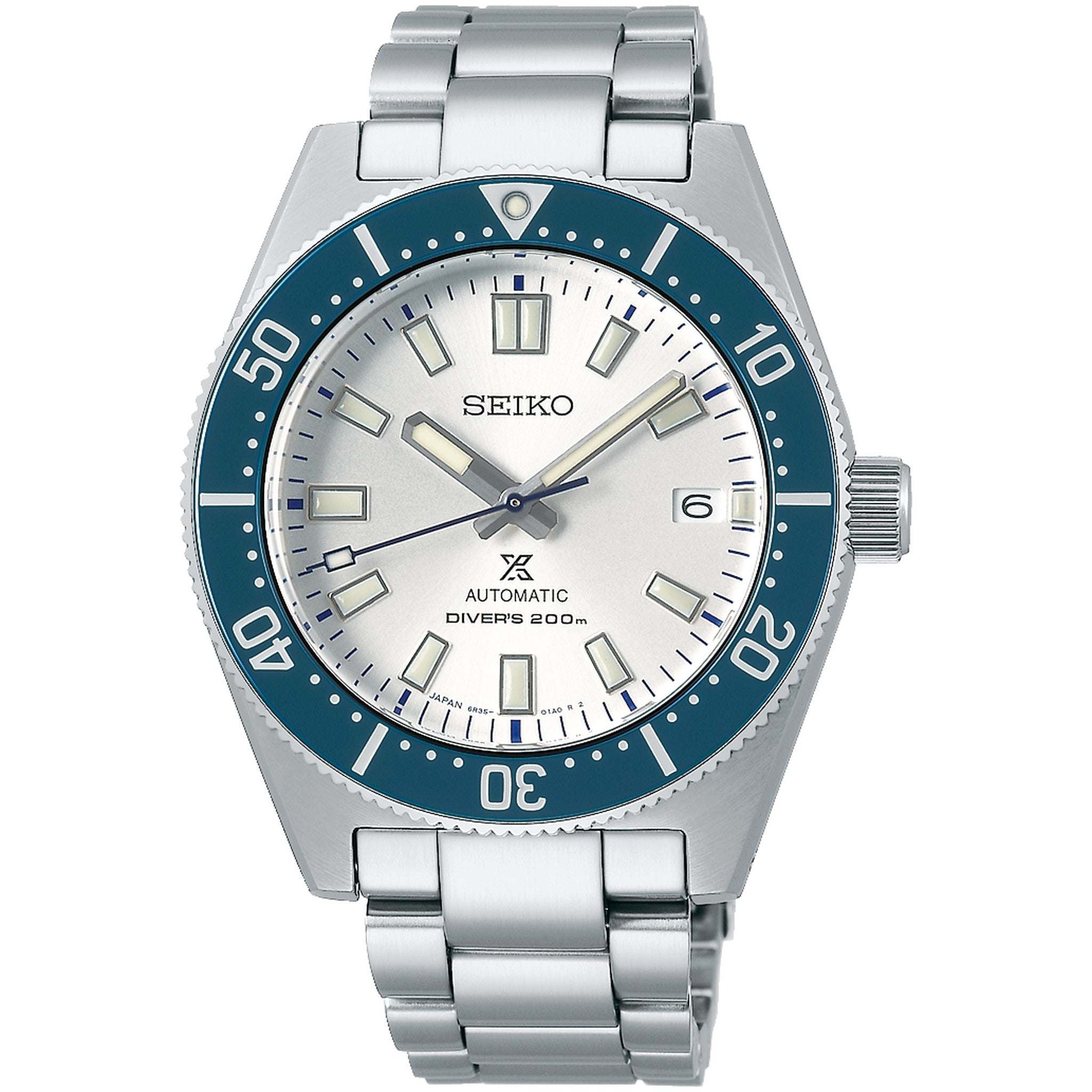 Seiko Prospex Automatik-Herrenuhr SPB213J1 Weiß, limitierte Auflage zum 140-jährigen Jubiläum