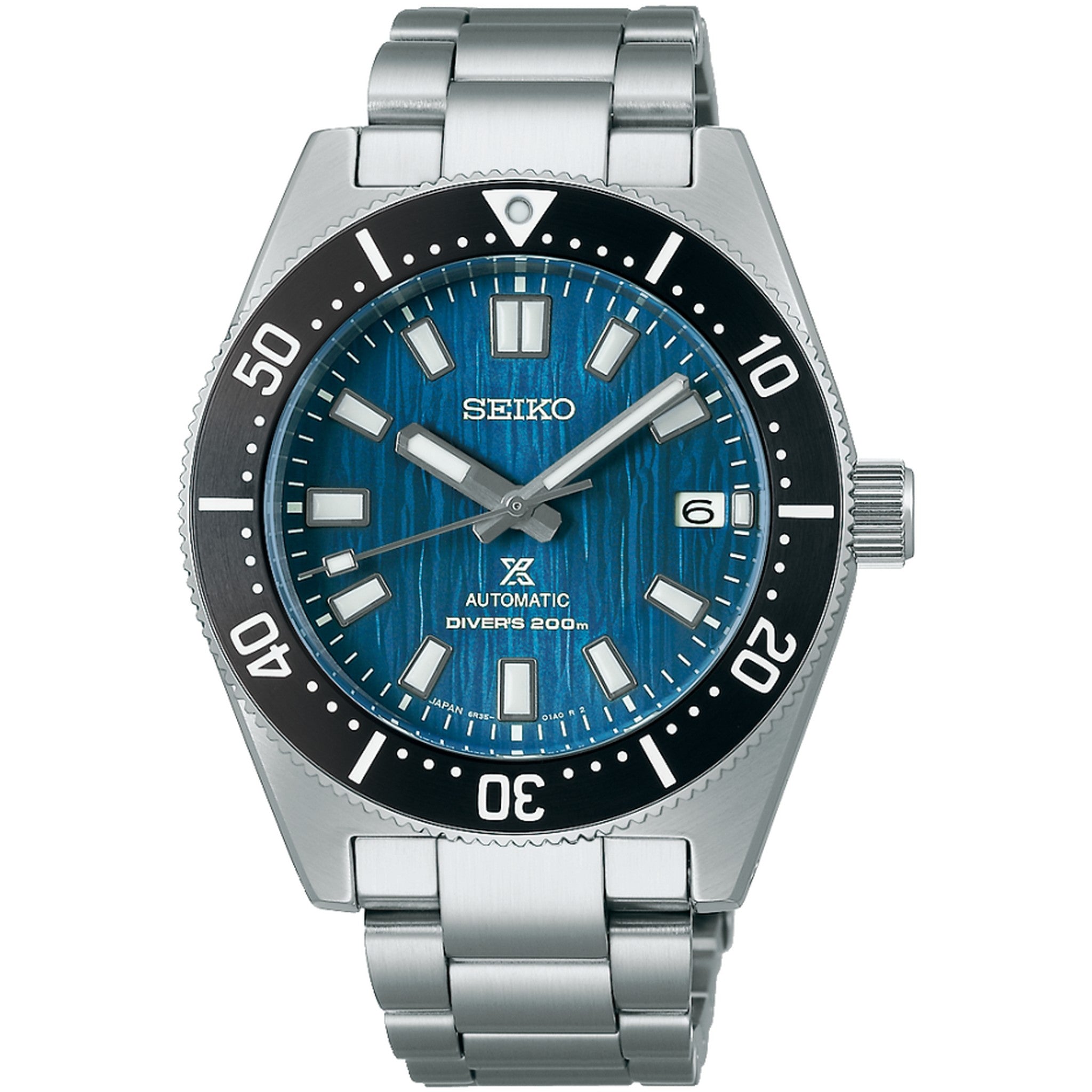 Seiko Prospex Automatik-Herrenuhr SPB297J1 Blaue Save The Ocean Edition